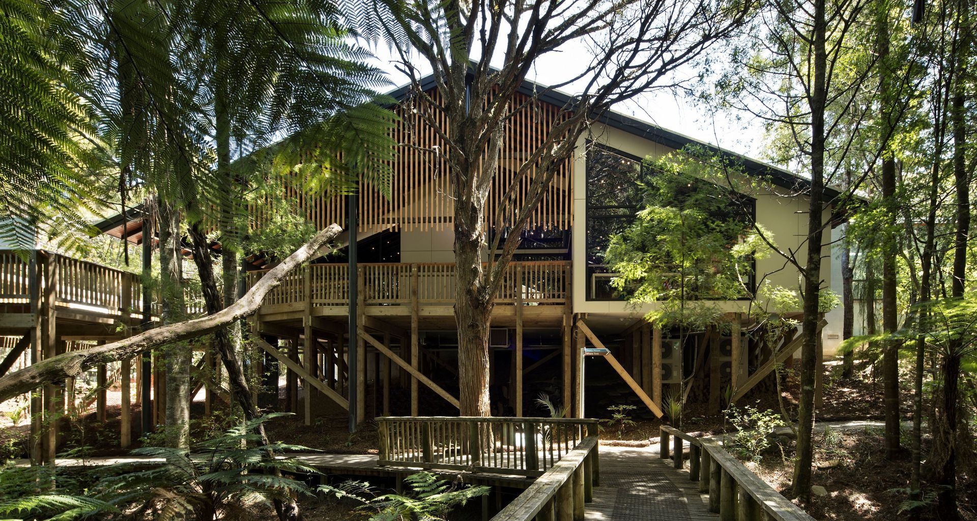 Waitangi Visitors Centre banner