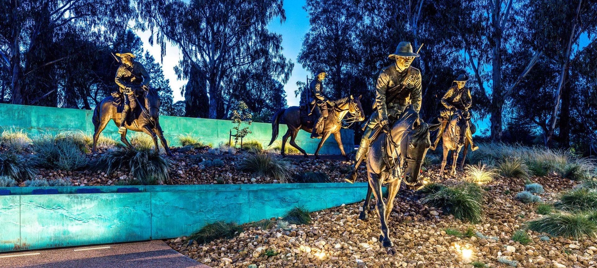 National Boer War Memorial banner