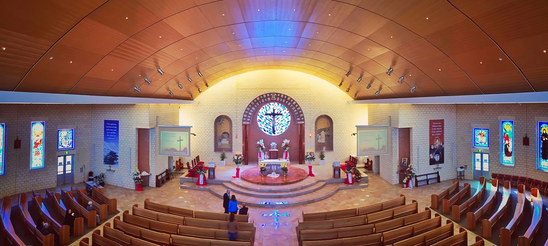 Our Lady Of Lebanon Church banner