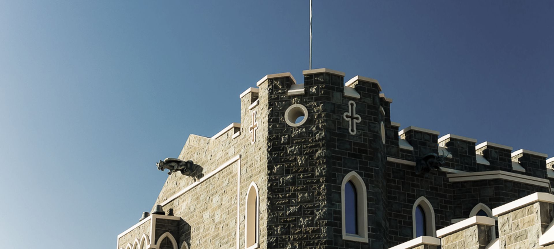 Chapman Hall Castle - Christchurch banner