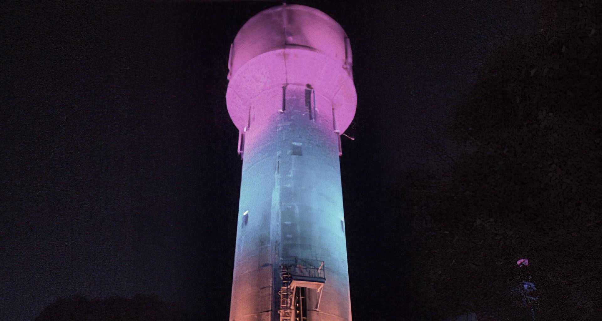 The Foxton Water Tower banner