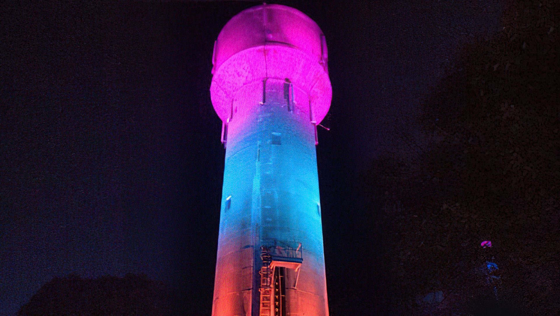 The Foxton Water Tower banner