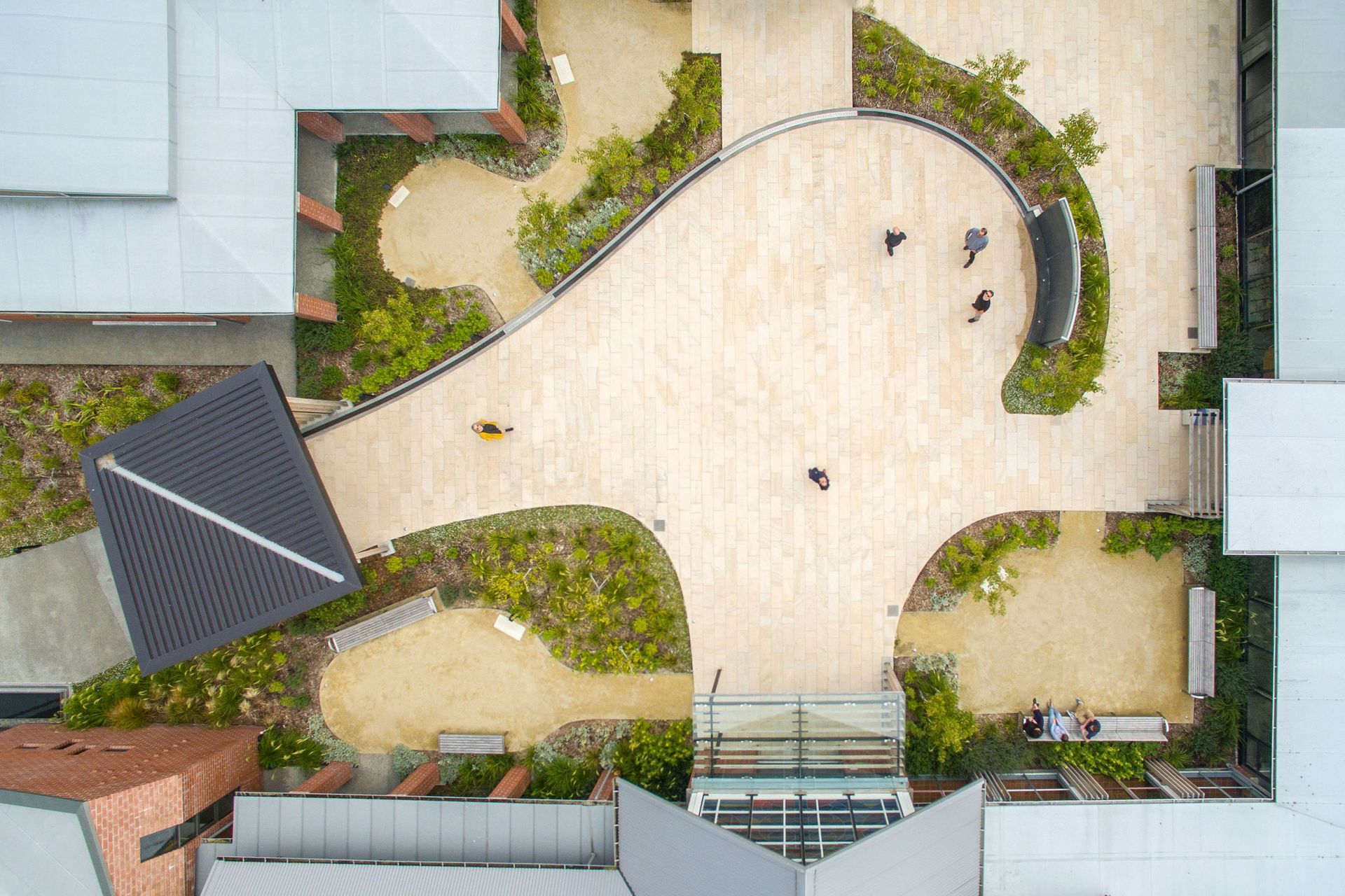 Home of Compassion Golden Granite Paving