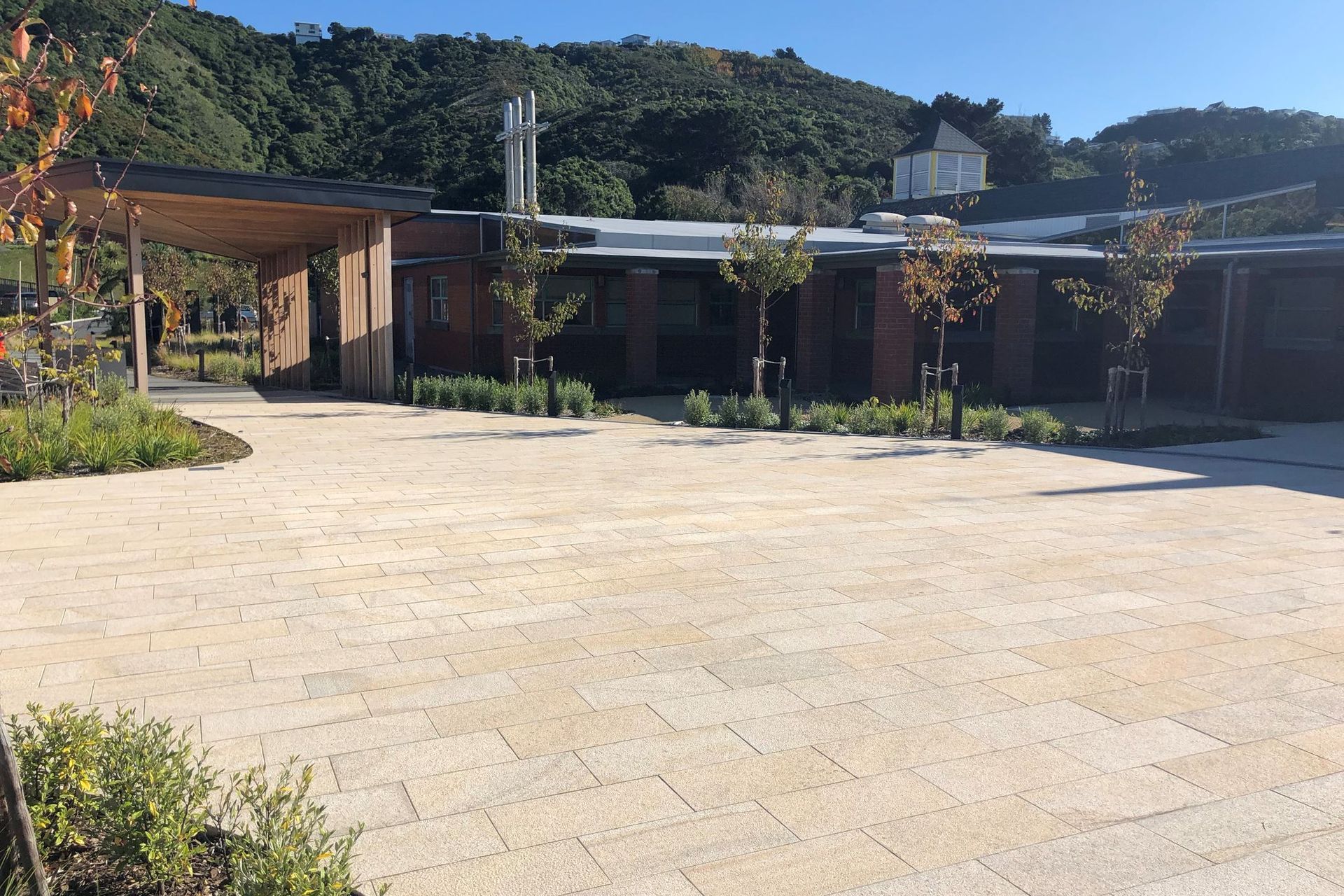 Home of Compassion Golden Granite Paving