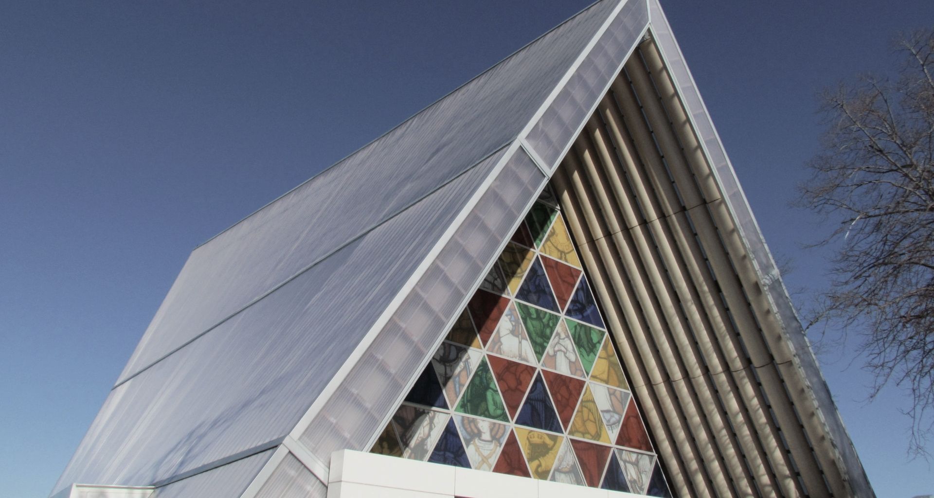Cardboard Cathedral banner