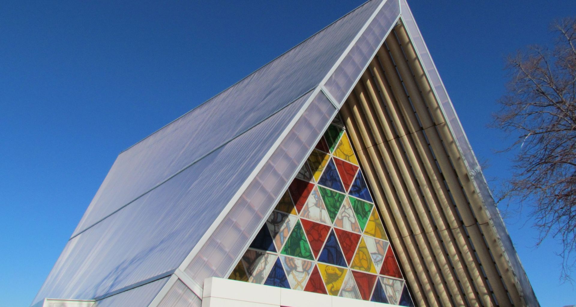 Cardboard Cathedral banner