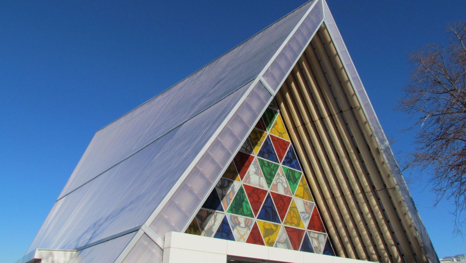 Cardboard Cathedral banner
