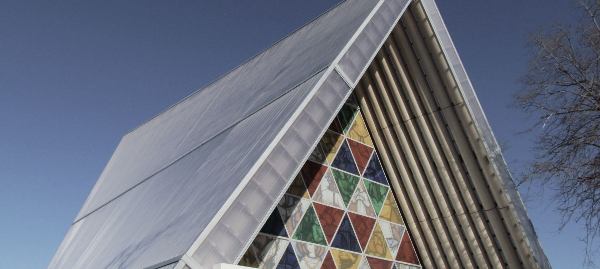 Cardboard Cathedral banner