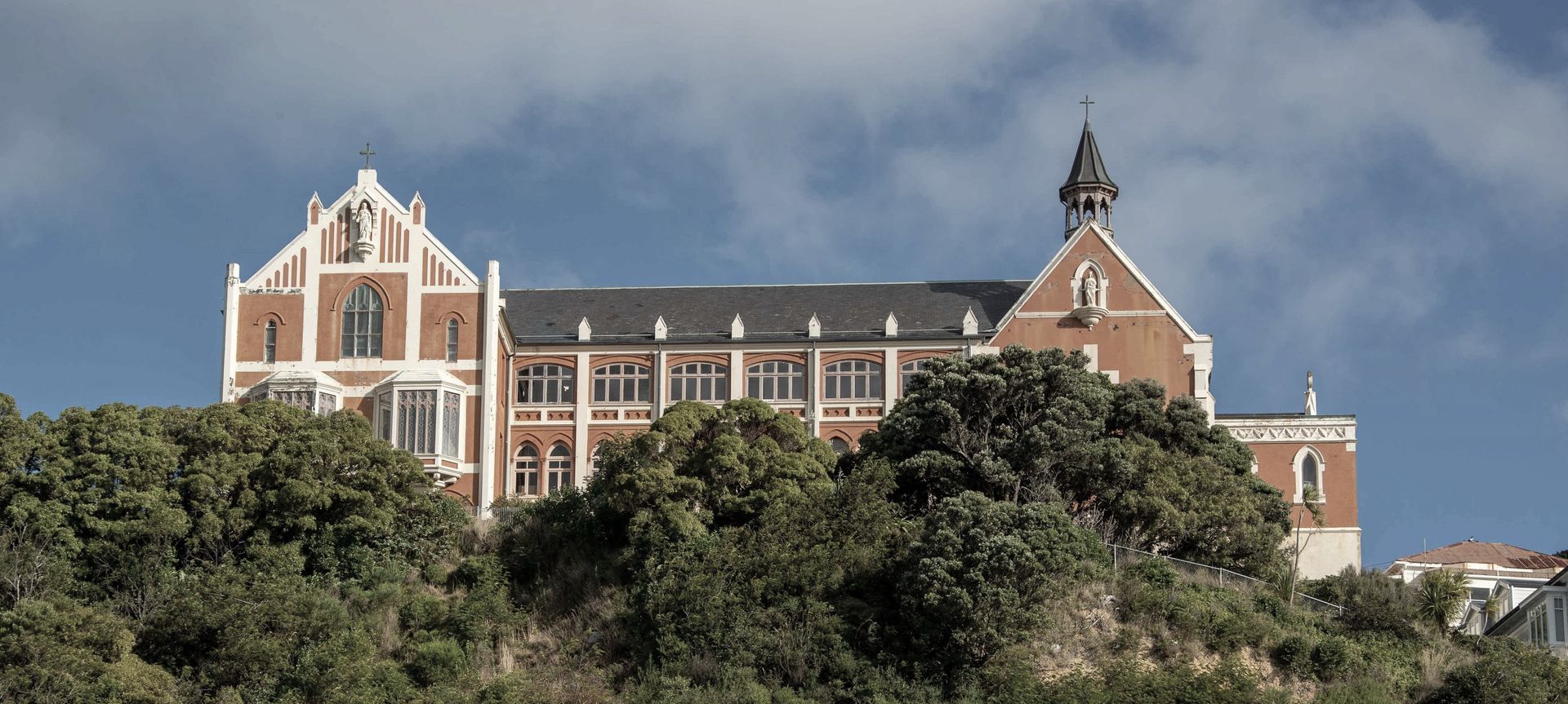 St Gerard's Church and Monastery Wellington banner