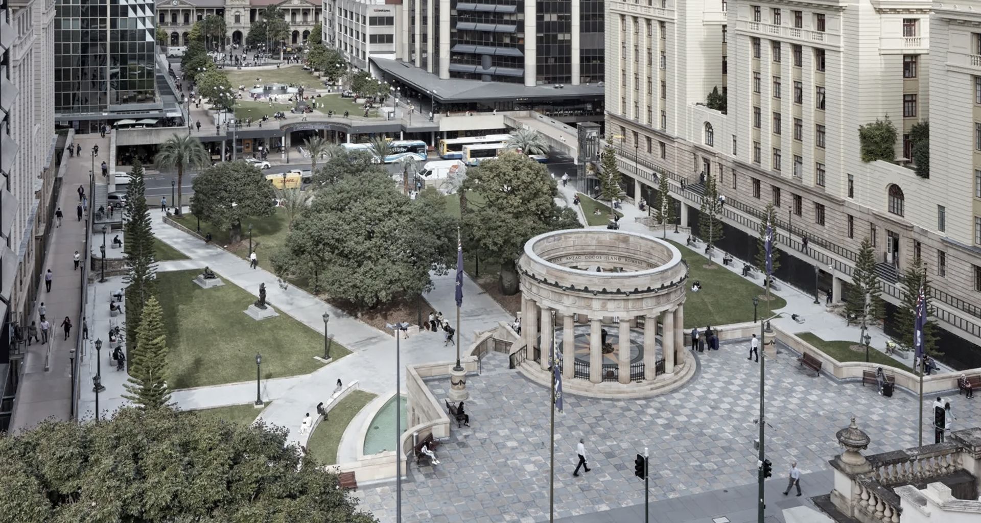 Anzac Square, Brisbane banner