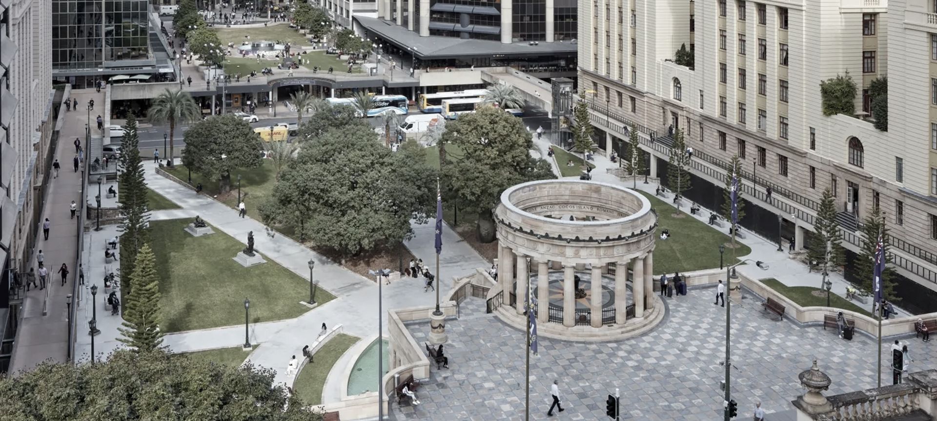 Anzac Square, Brisbane banner