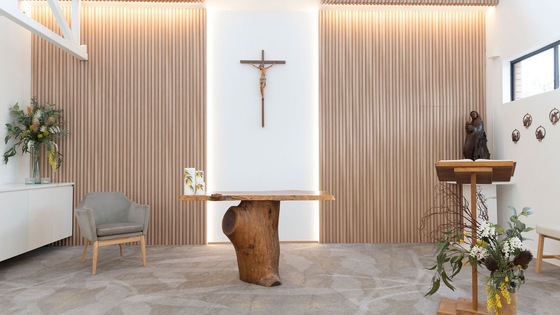 Catholic School - Chapel banner