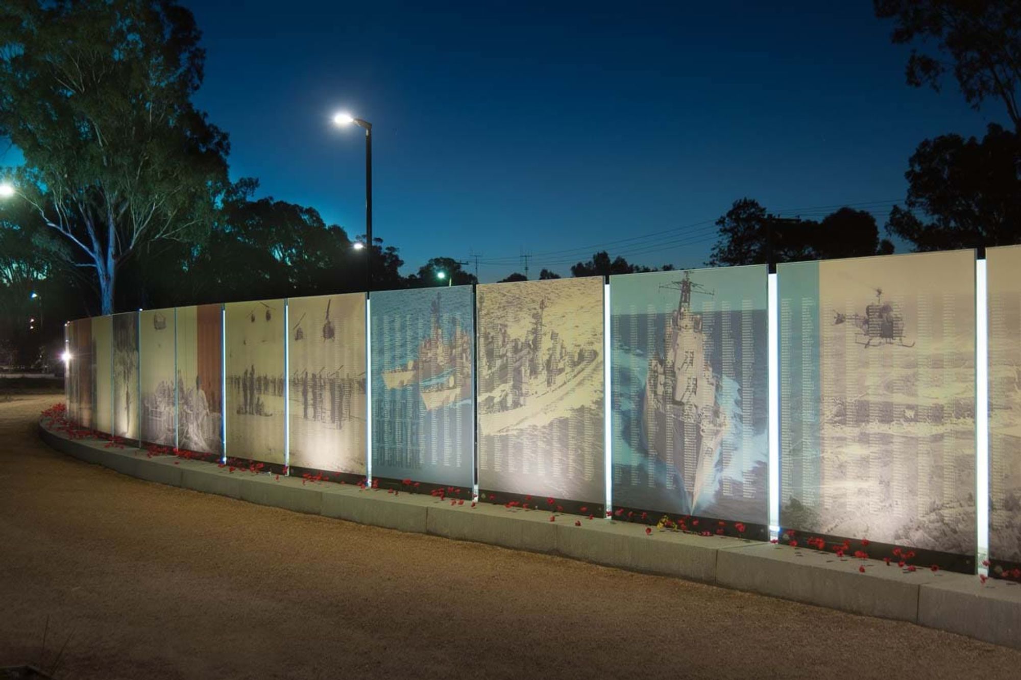 Vietnam Veteran Commemorative Wall