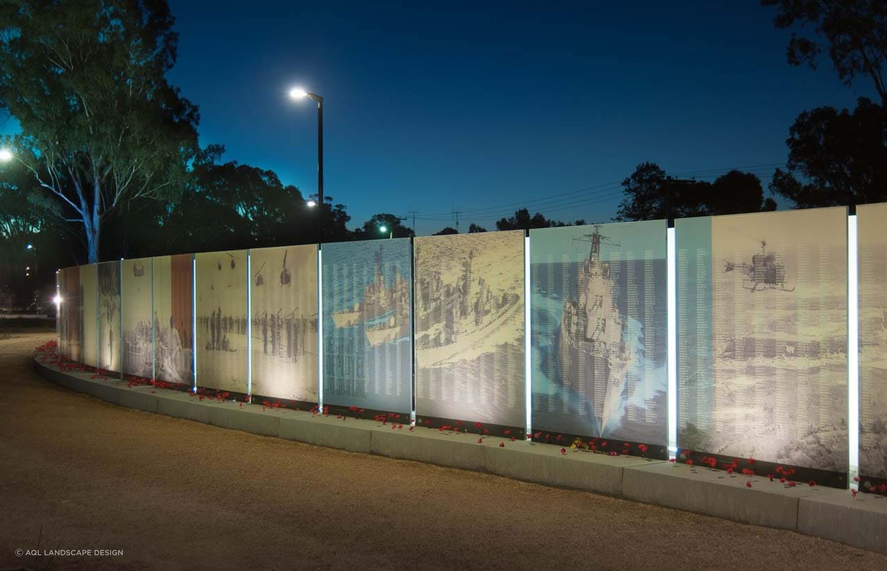 Vietnam Veteran Commemorative Wall