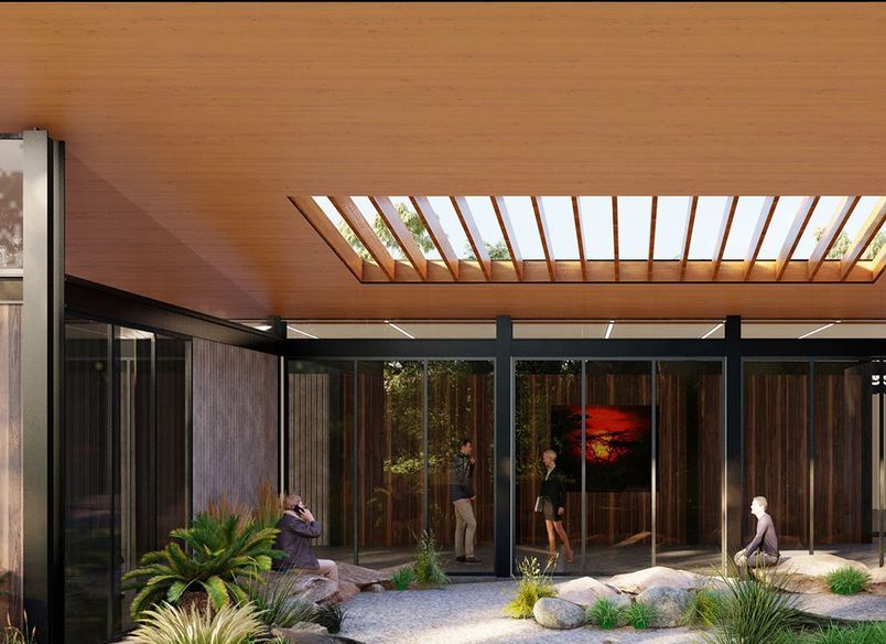 Temora - Visualisation of Rural Office Space