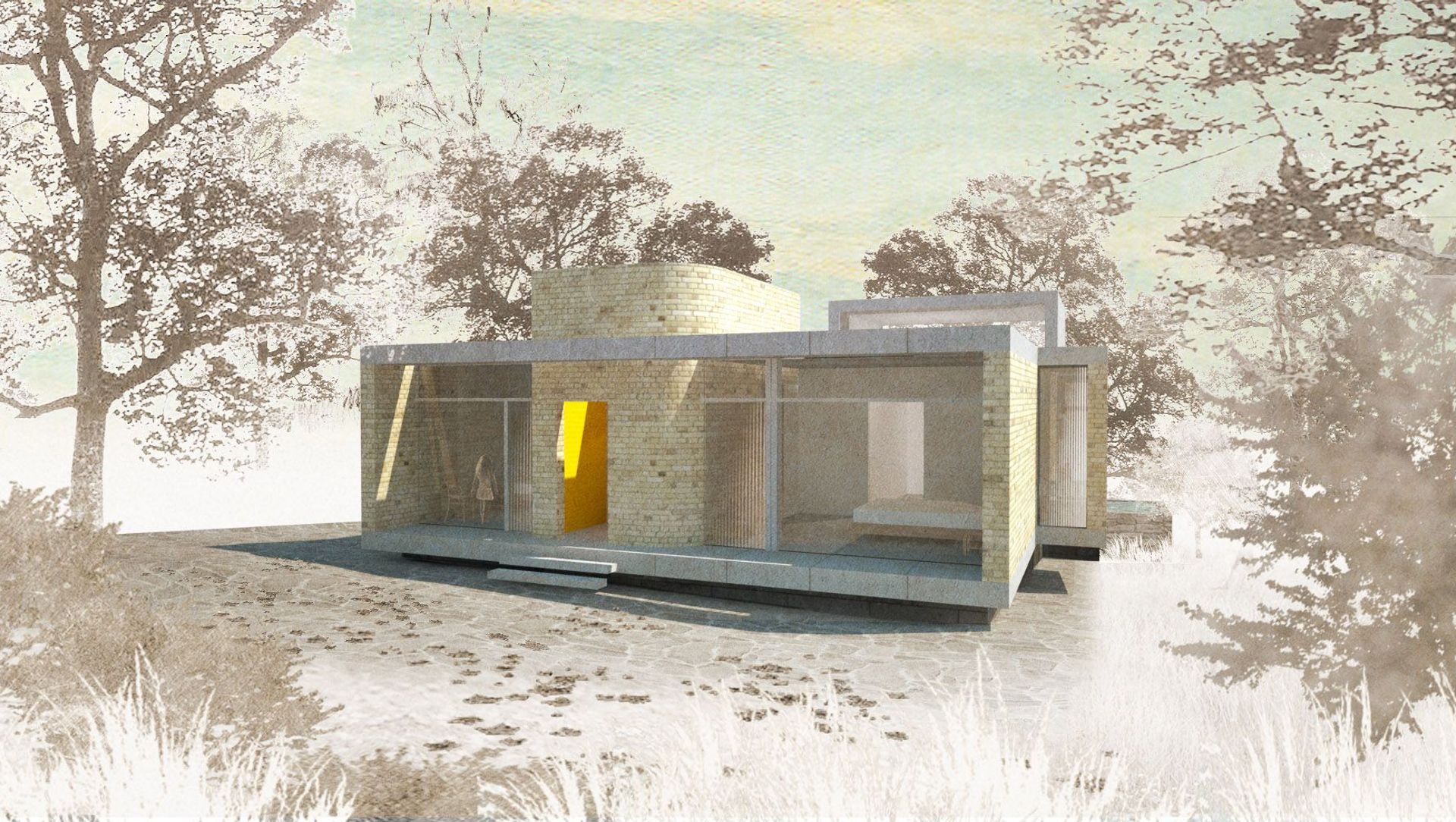 MODERN HOUSE banner