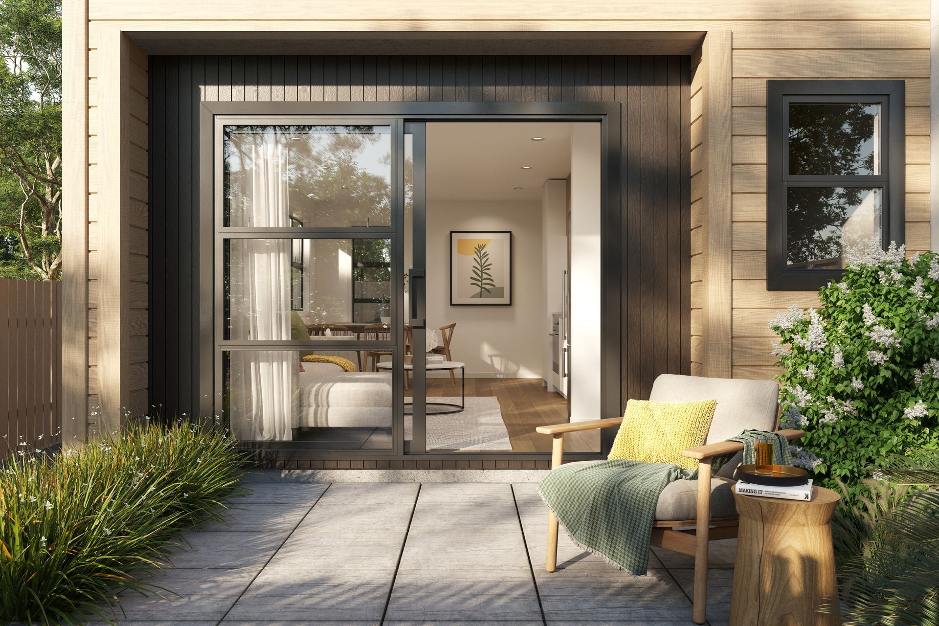 Close Up Exterior Render
