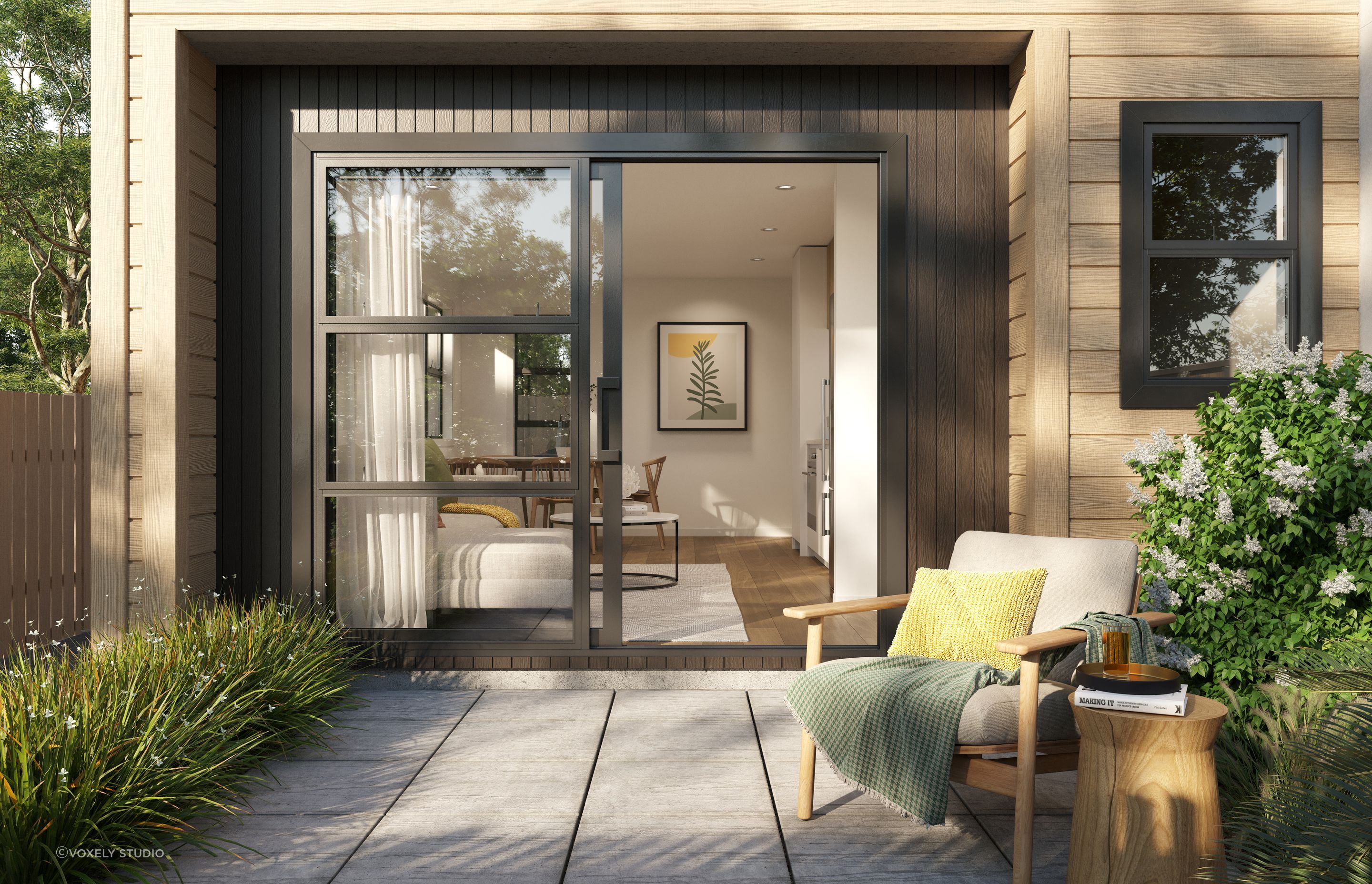 Close Up Exterior Render