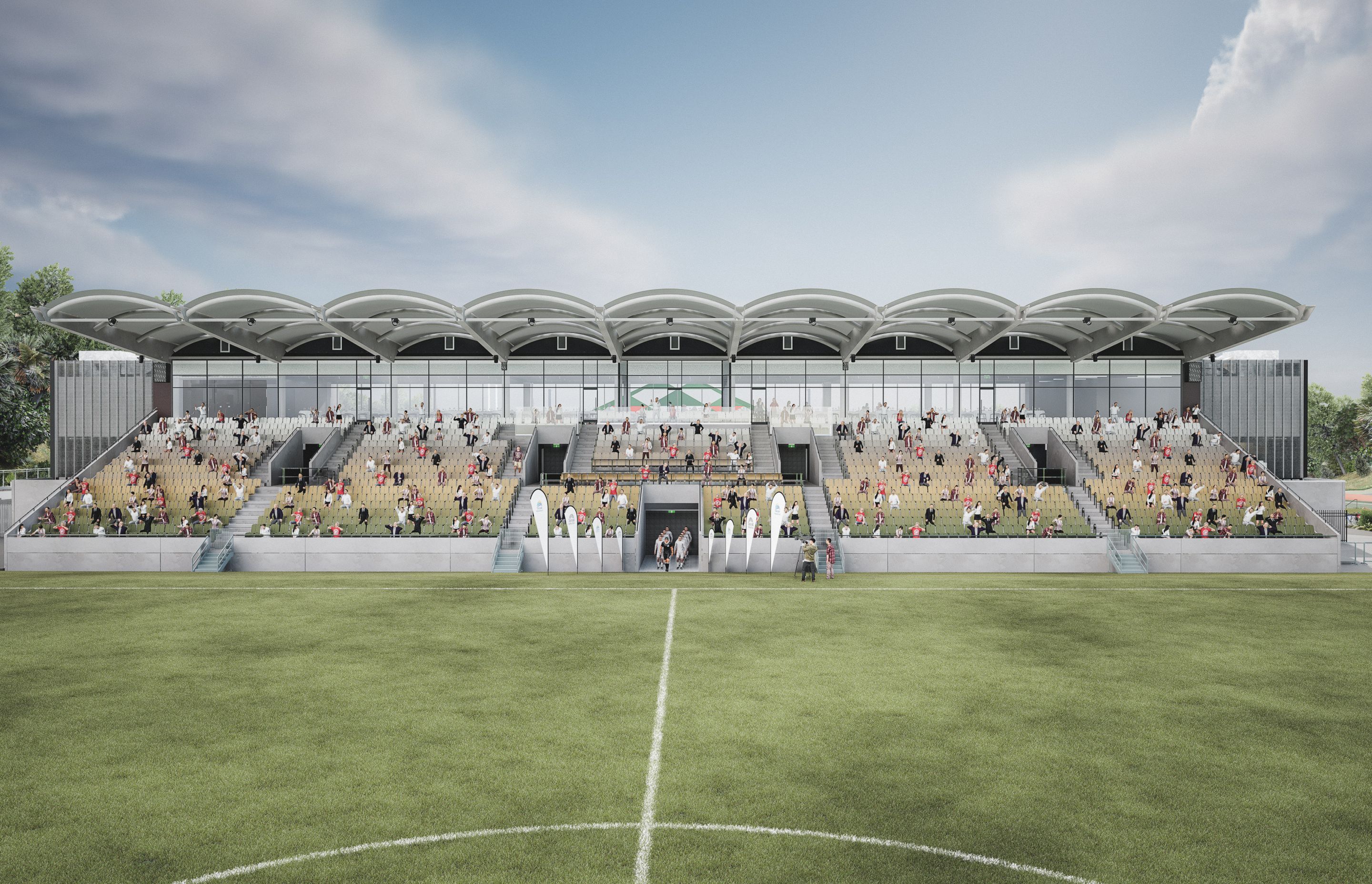 Yarrow Stadium Redevelopment Visuals