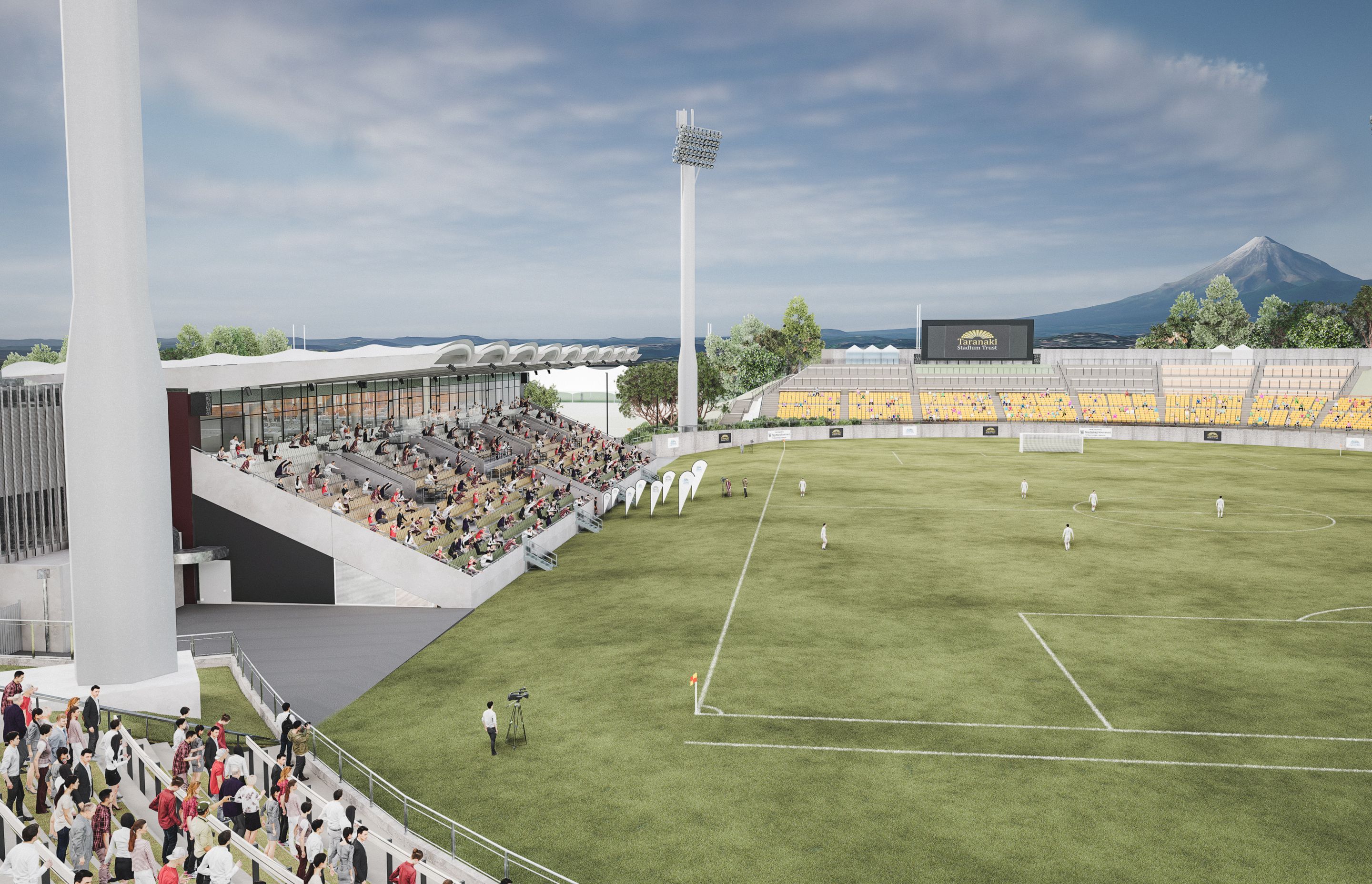 Yarrow Stadium Redevelopment Visuals