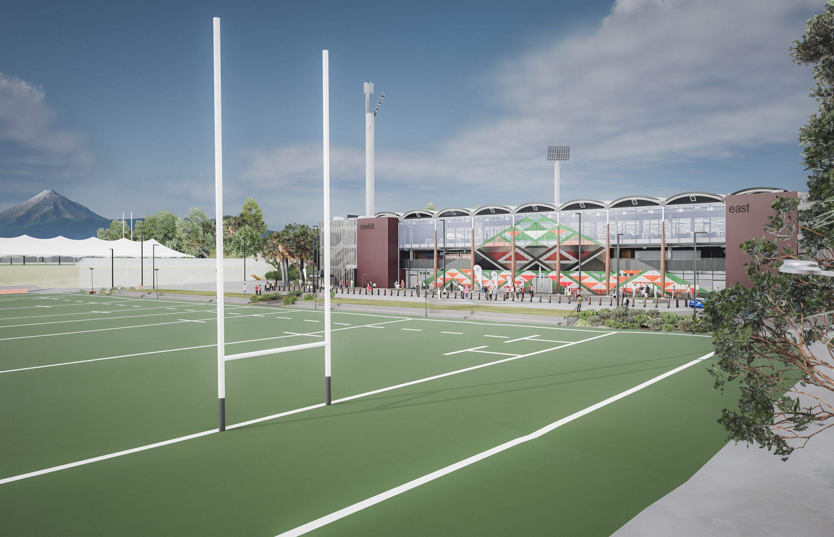 Yarrow Stadium Redevelopment Visuals