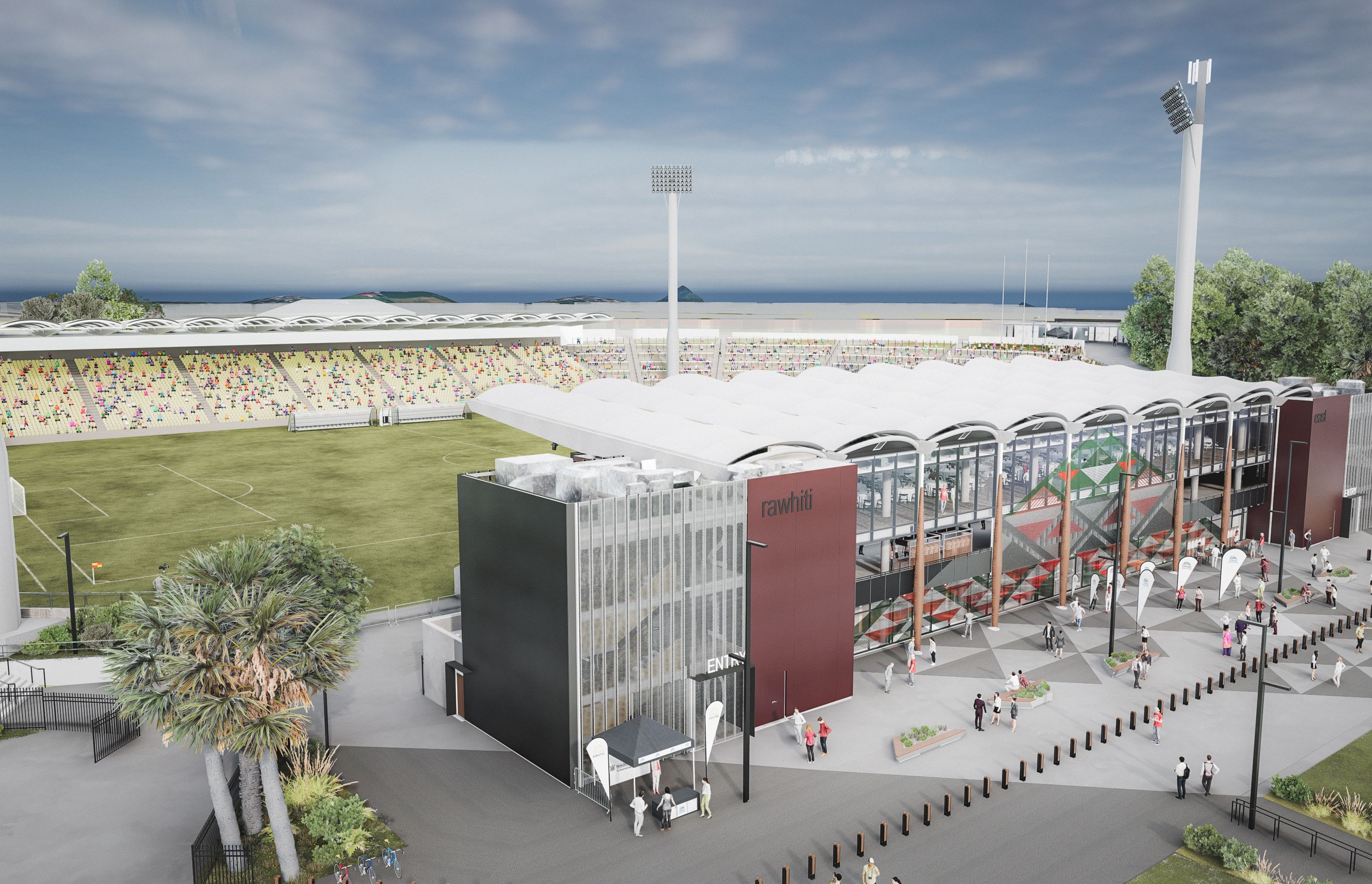 Yarrow Stadium Redevelopment Visuals