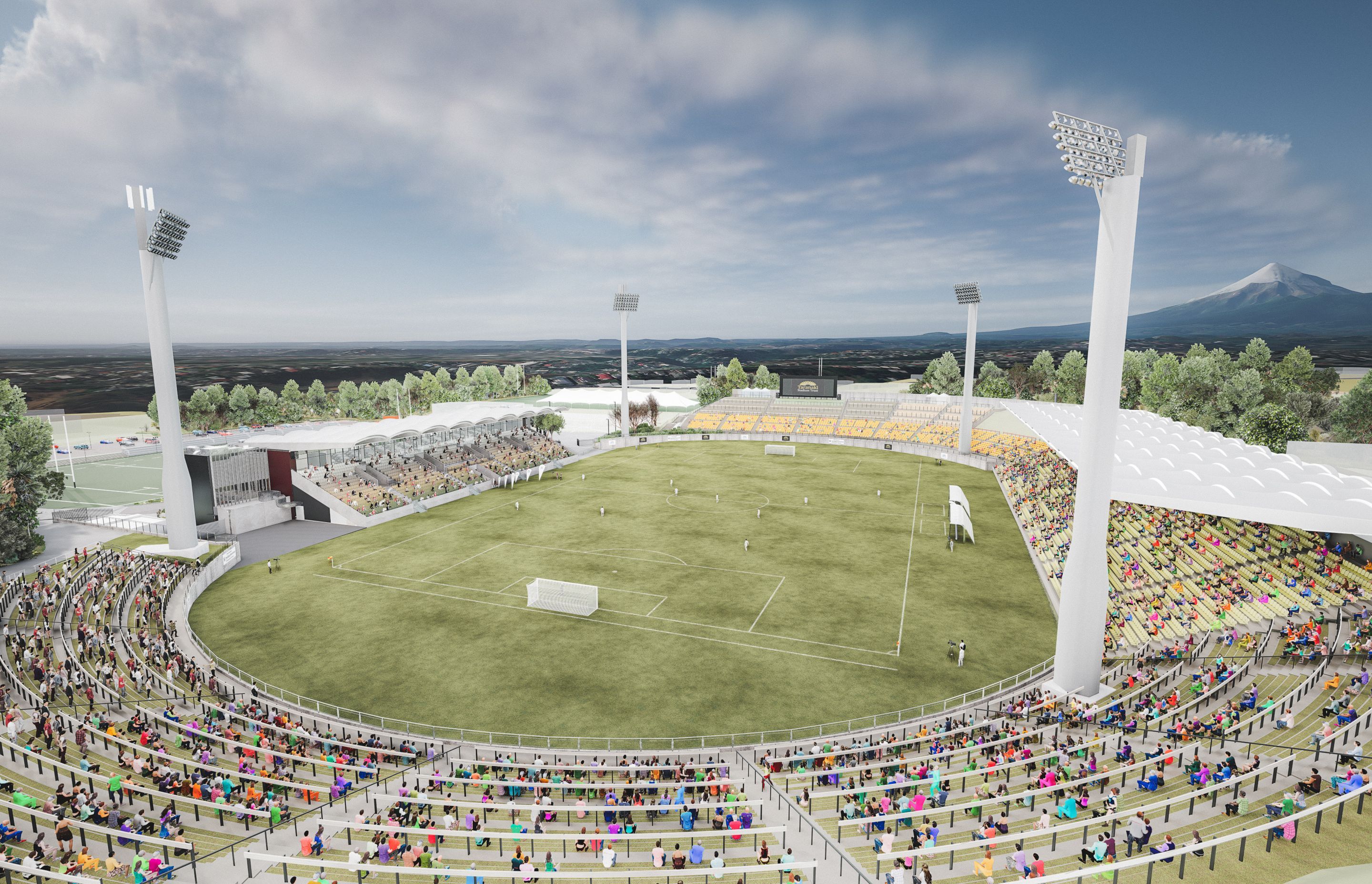 Yarrow Stadium Redevelopment Visuals