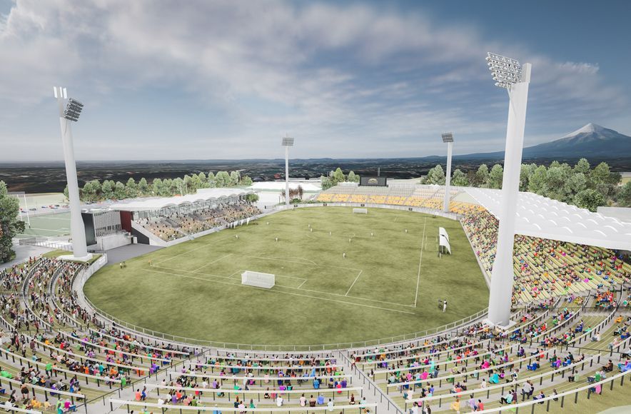 Yarrow Stadium Redevelopment Visuals