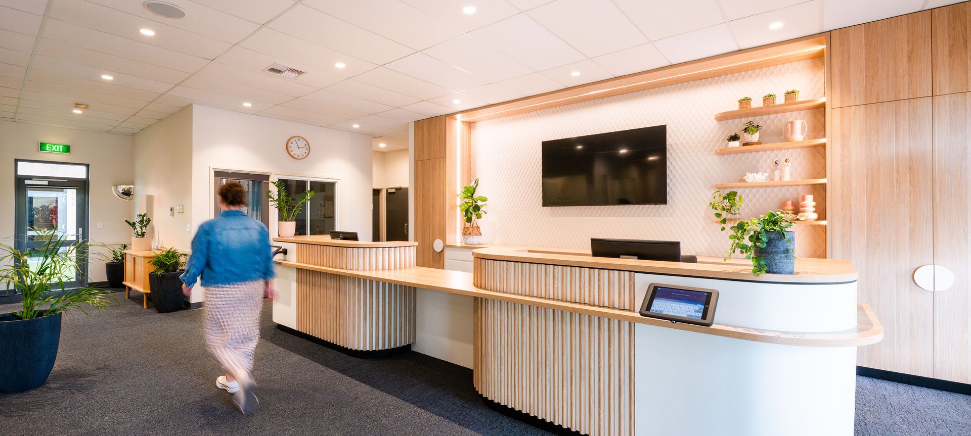 Primary School Reception Area banner