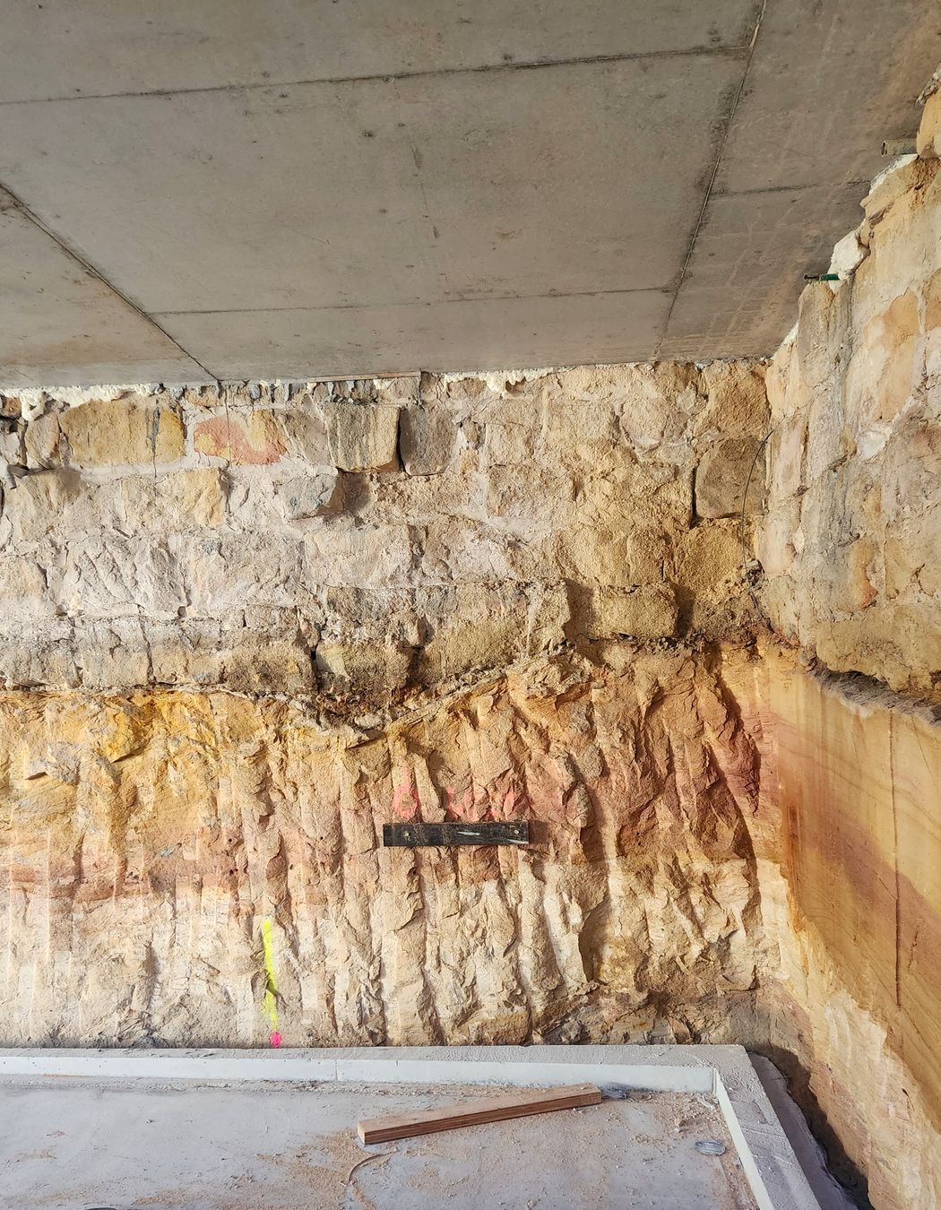 Excavation and demolition completed at our stunning Stonemason's House where the blend of old vs new is being celebrated at each step.