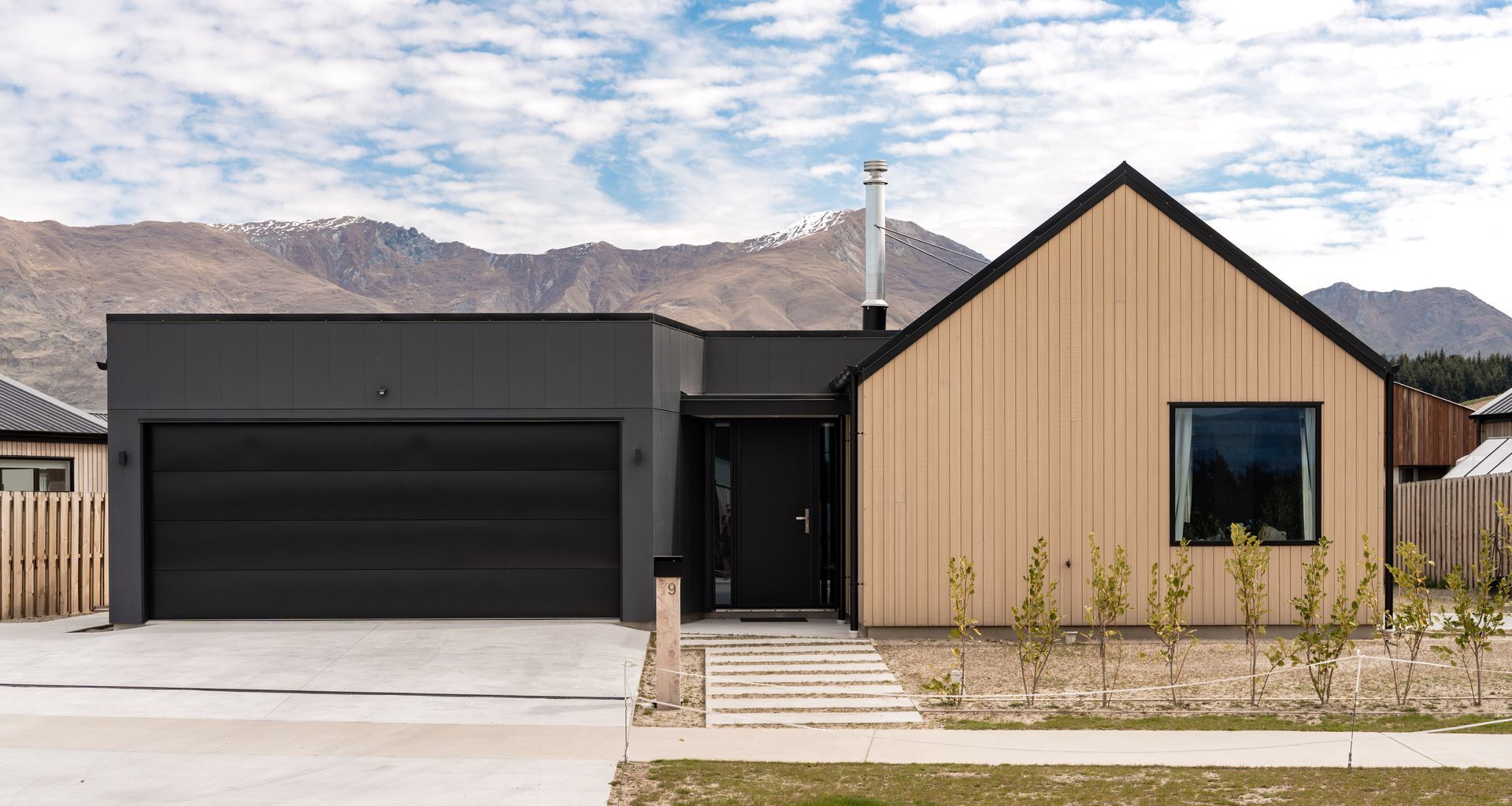 Residential house concept, Lake Hawea banner
