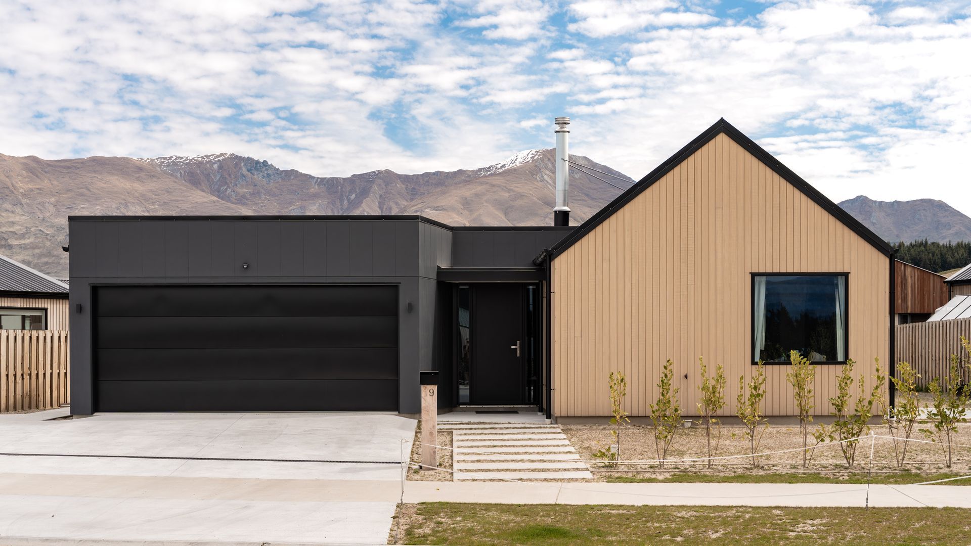Residential house concept, Lake Hawea banner
