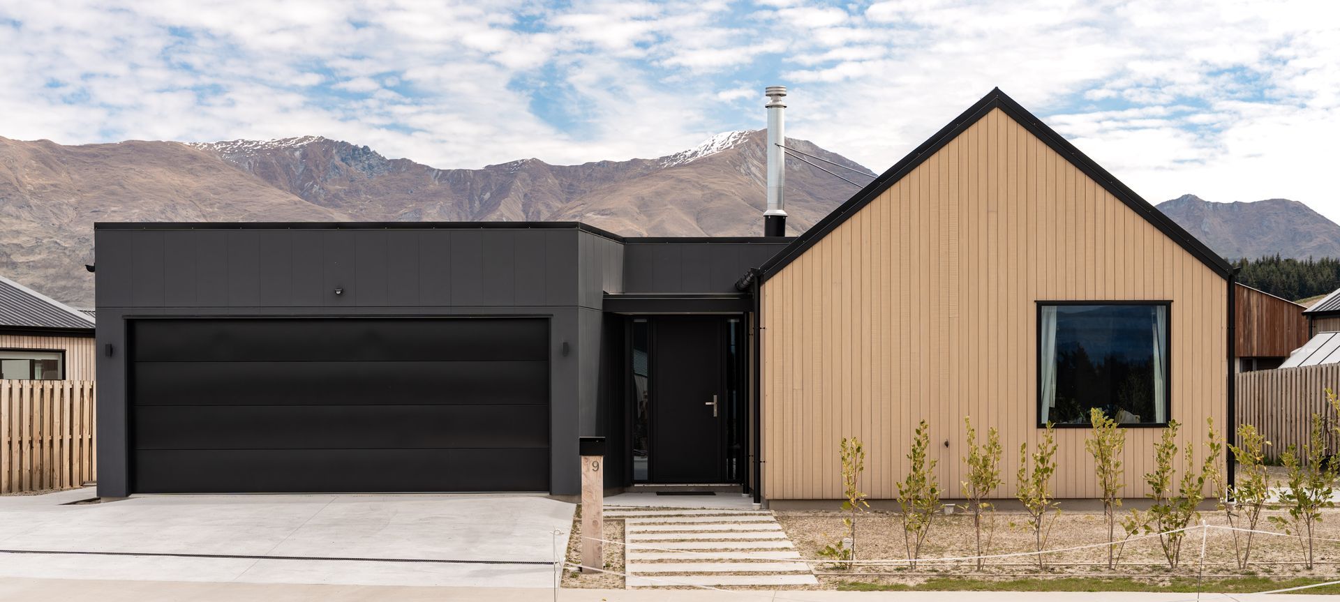 Residential house concept, Lake Hawea banner