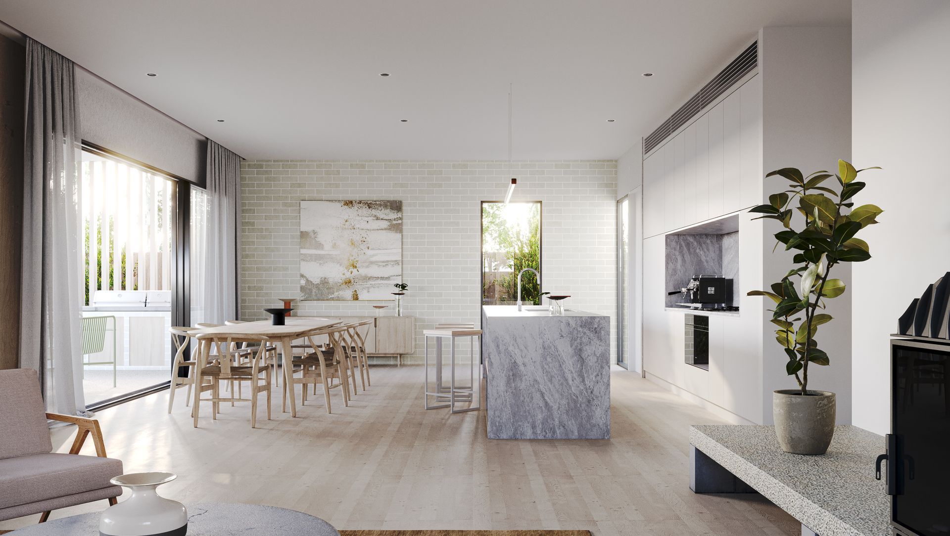Cantilever House banner