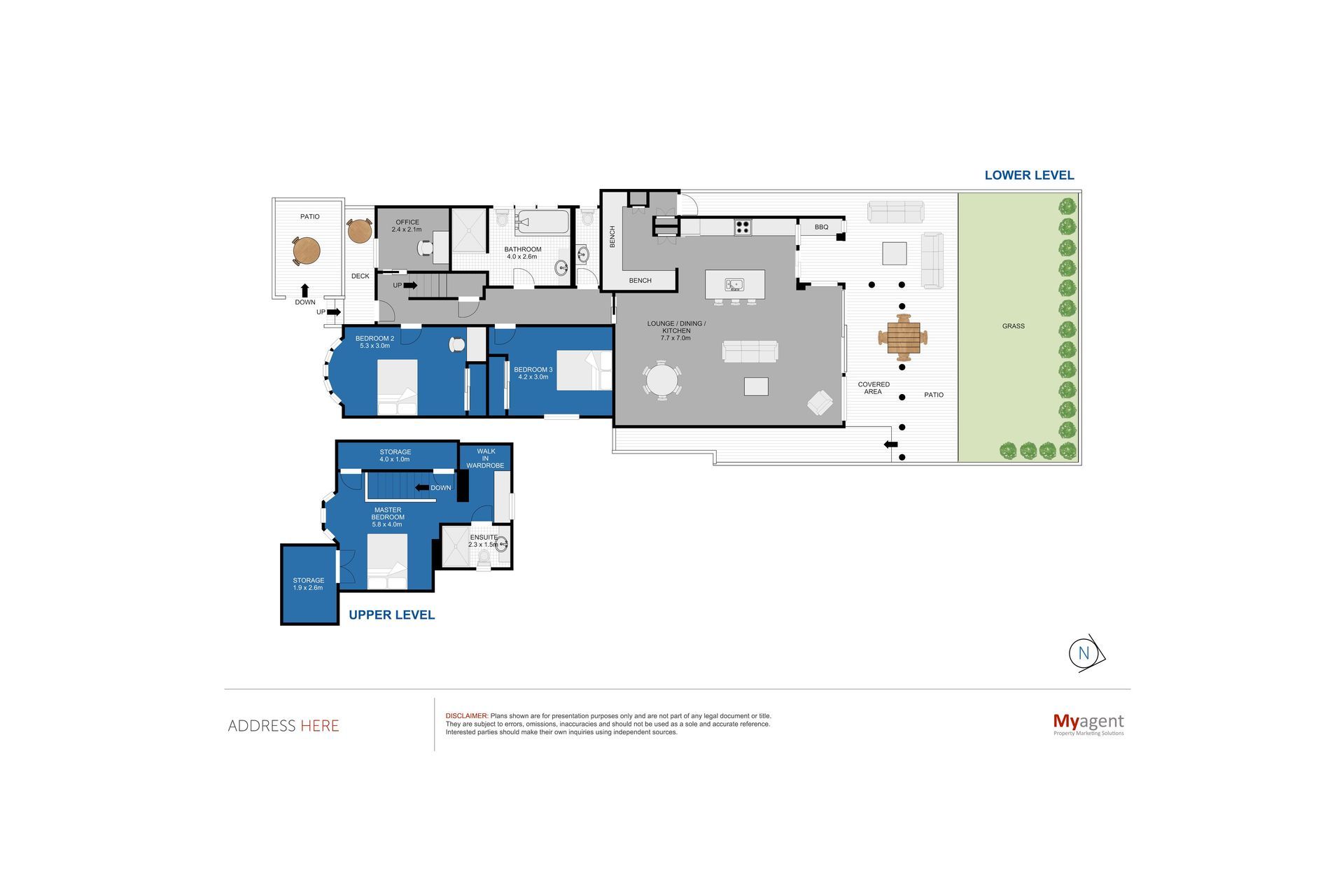 2D FLOOR PLAN - COLOUR TEMPLATE WILL CHANGE DEPENDING ON AGENCY/COMPANY