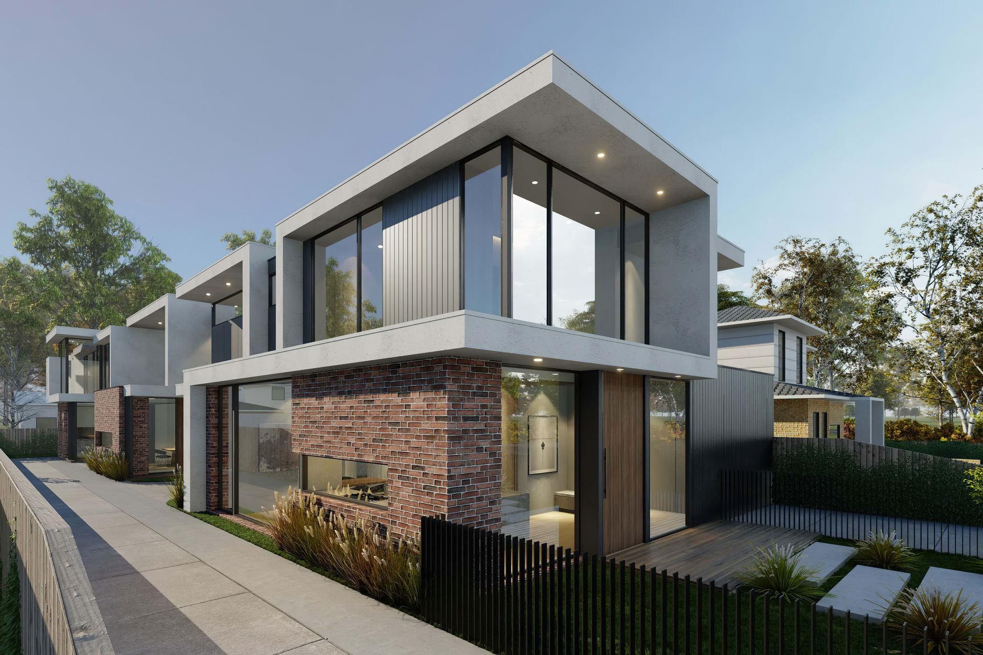 3 Unit Modern SDA Townhouses