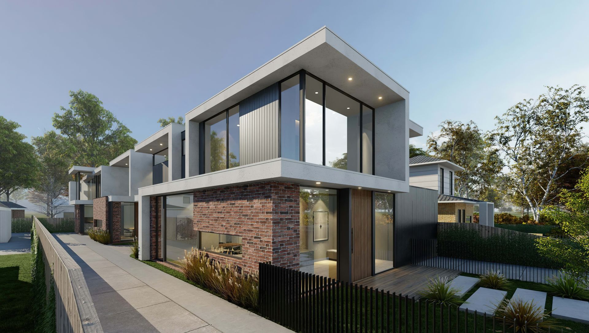 3 Unit Modern SDA Townhouses banner