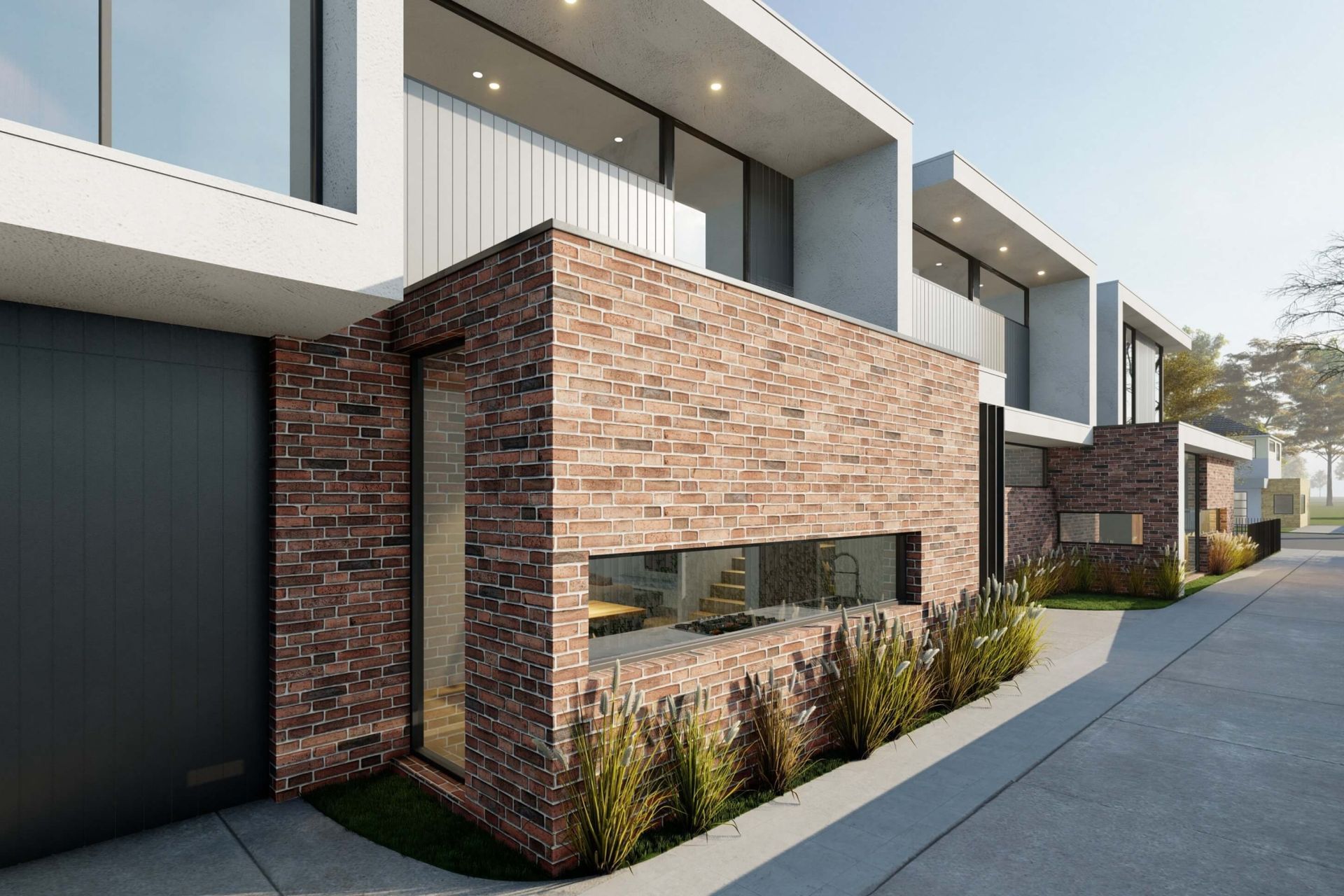 3 Unit Modern SDA Townhouses