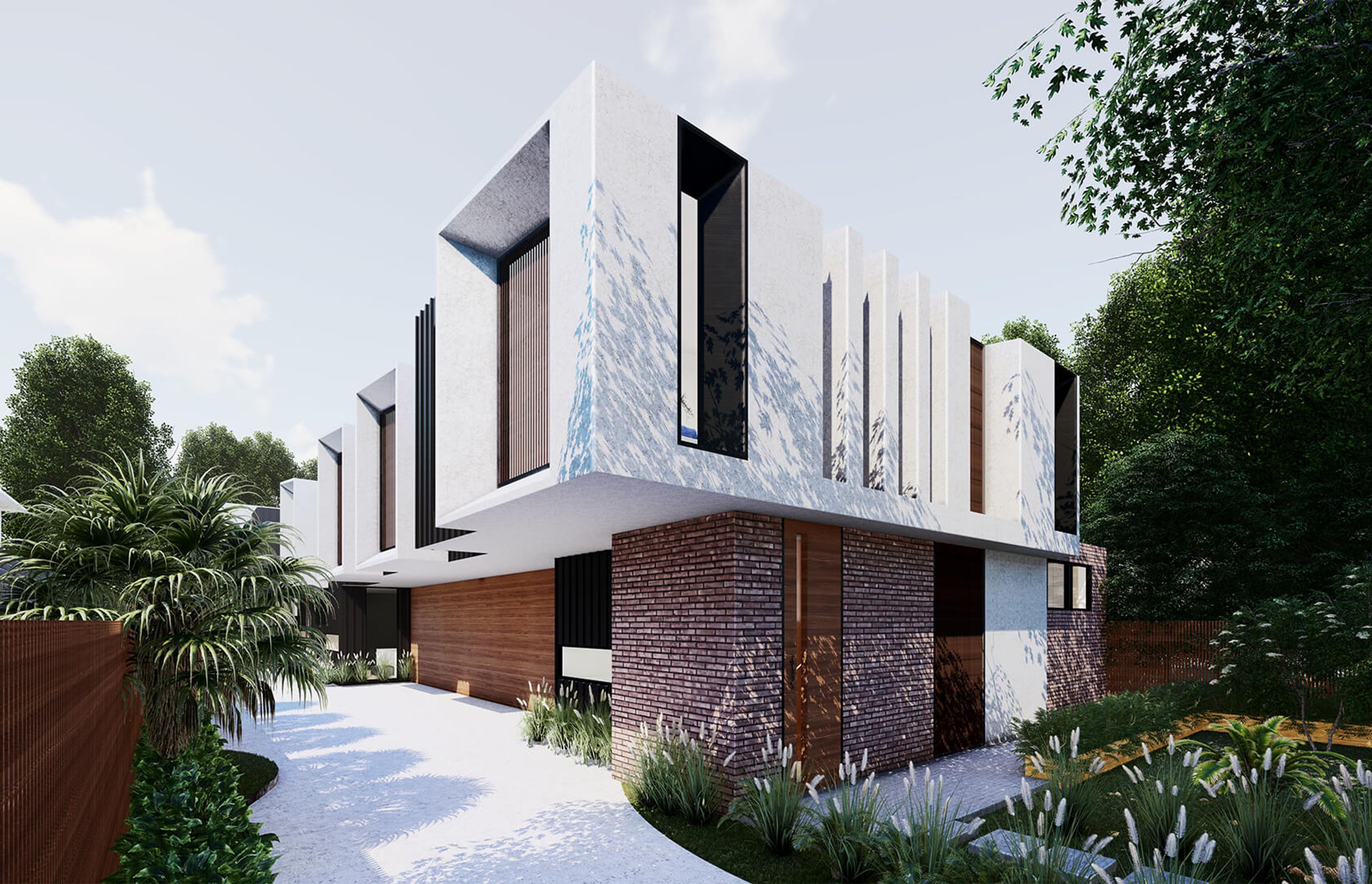 3 Unit Reservoir Townhouses