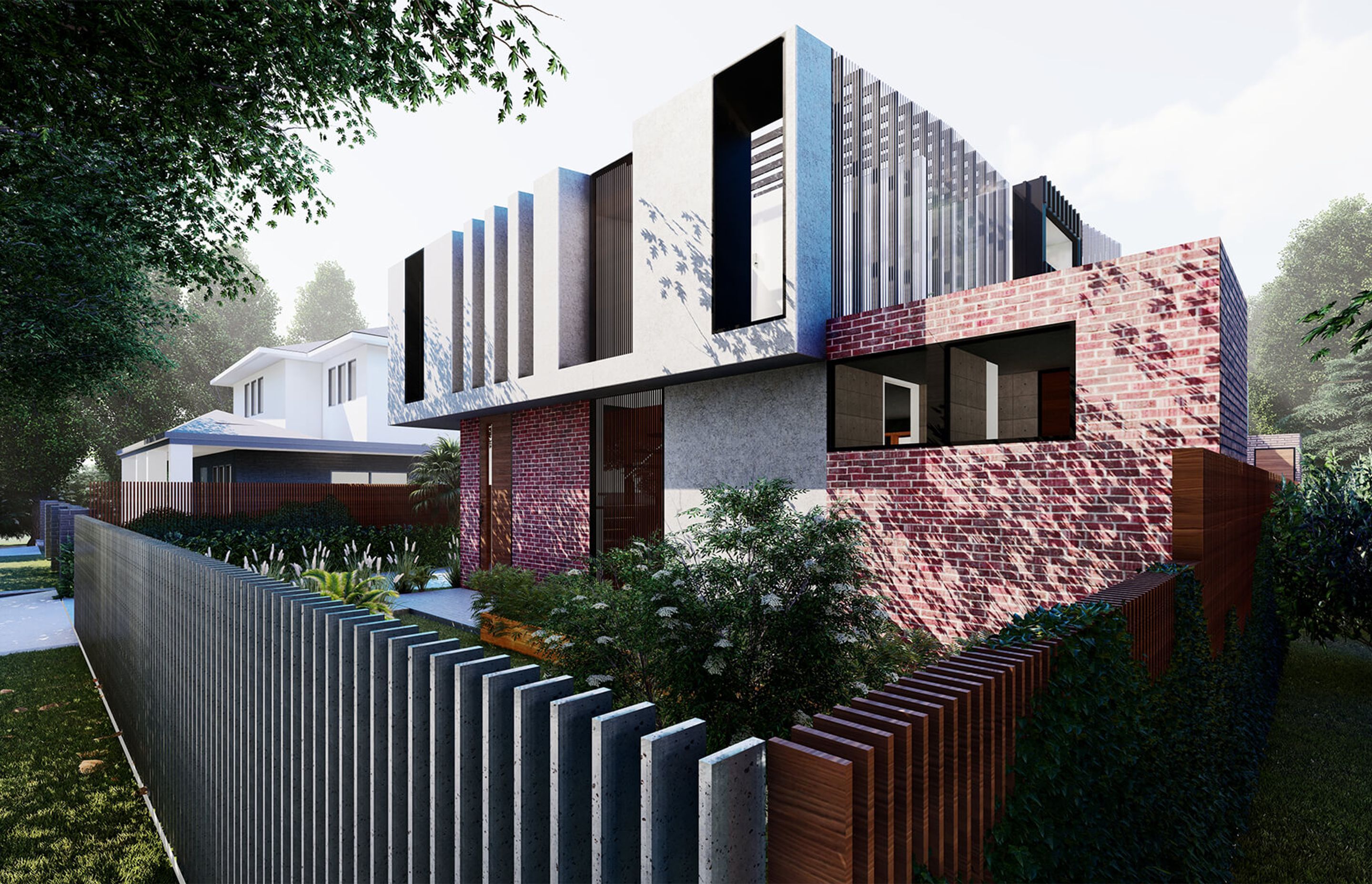 3 Unit Reservoir Townhouses