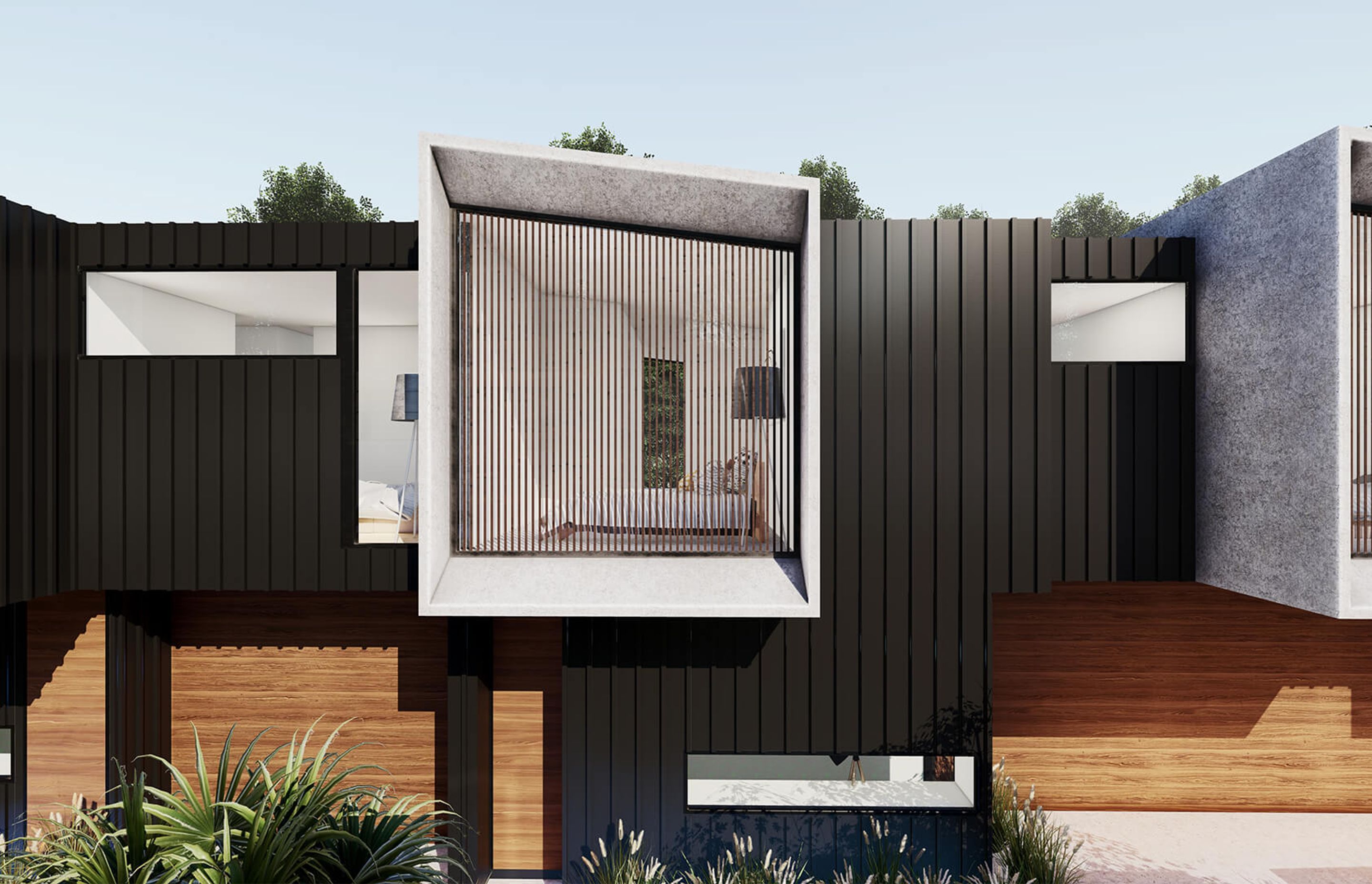 3 Unit Reservoir Townhouses