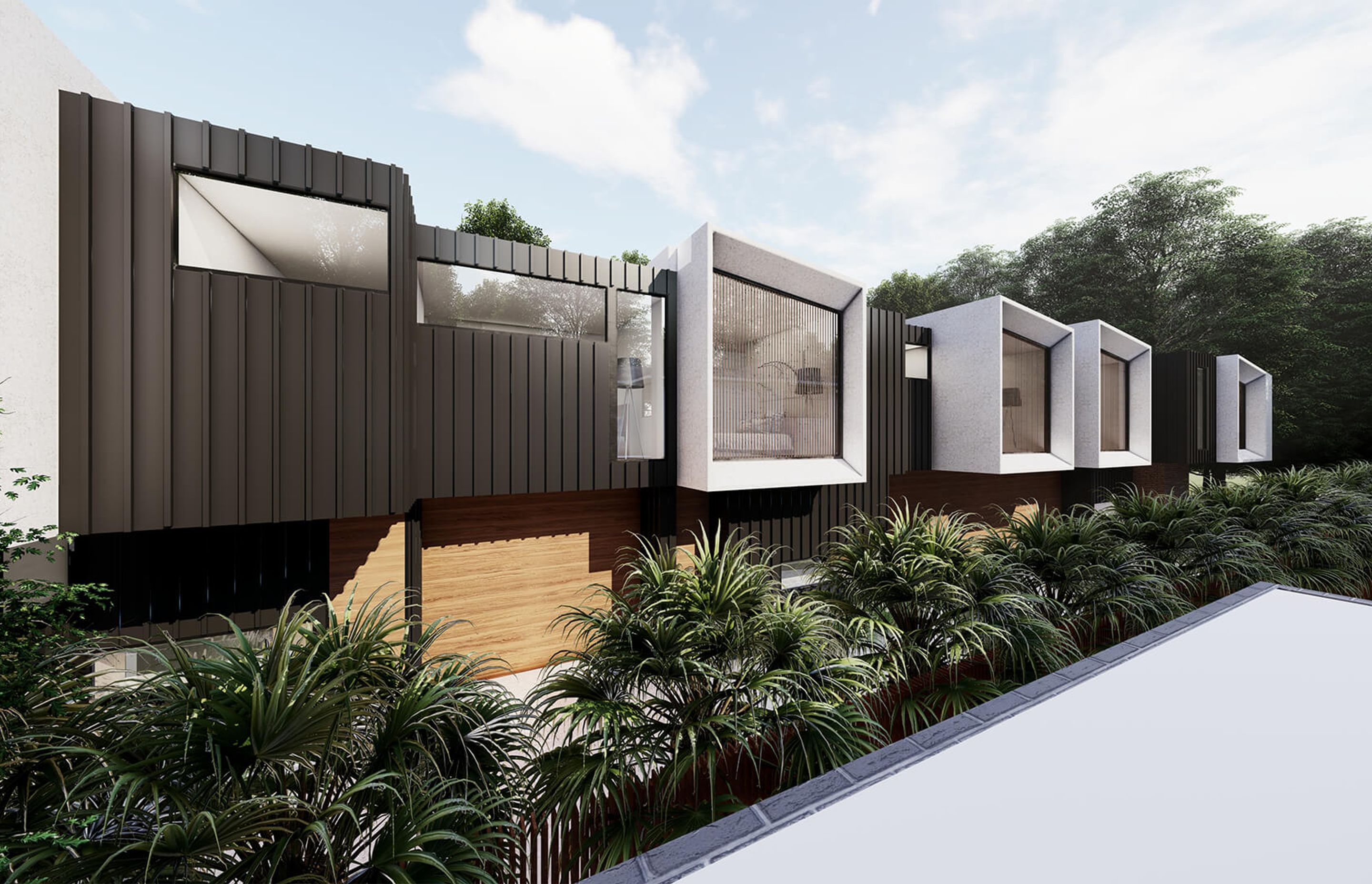 3 Unit Reservoir Townhouses