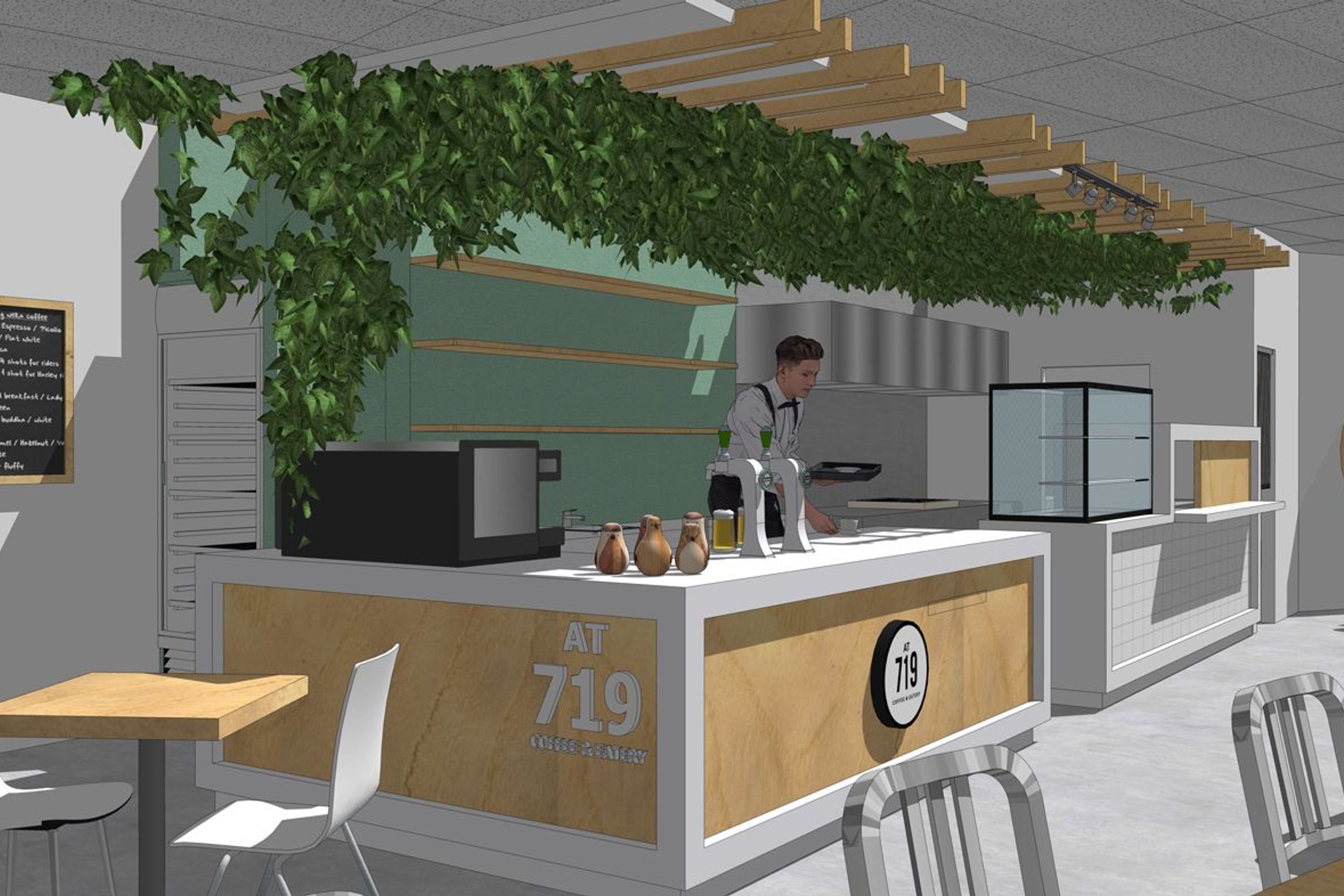 Cafe at 719