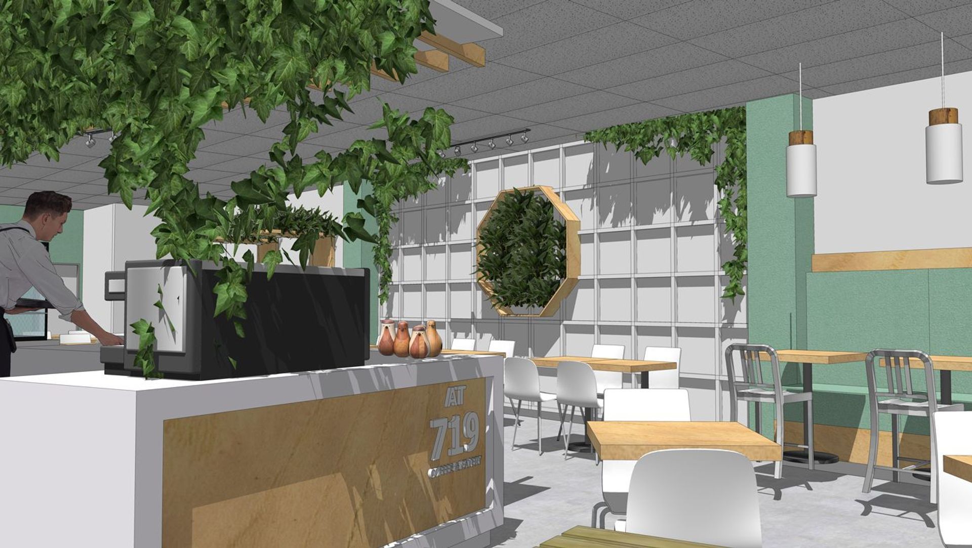 Cafe at 719 banner