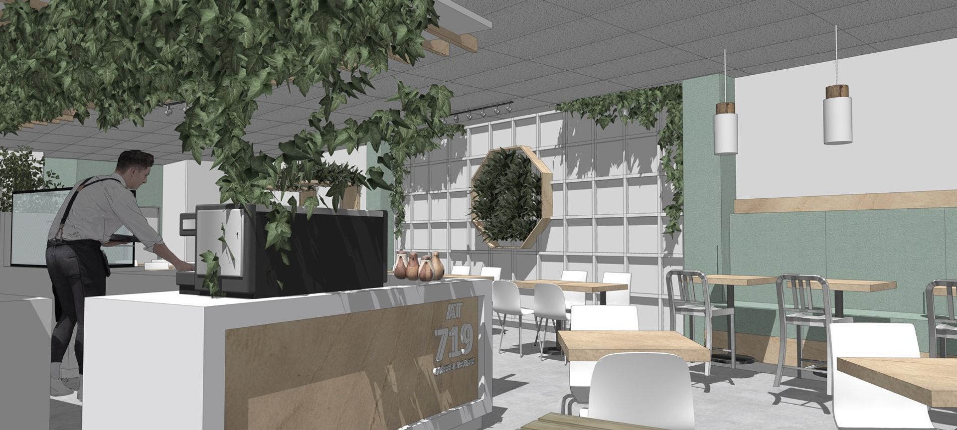 Cafe at 719 banner