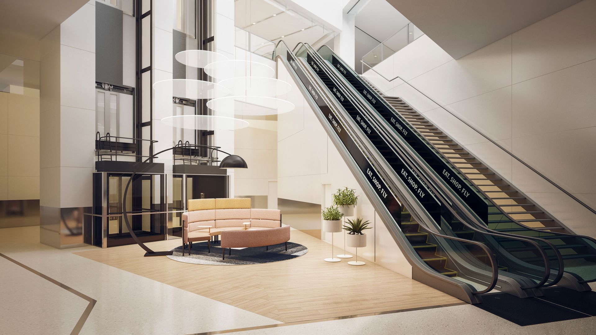 3D Render - Sydney Airport NSW banner