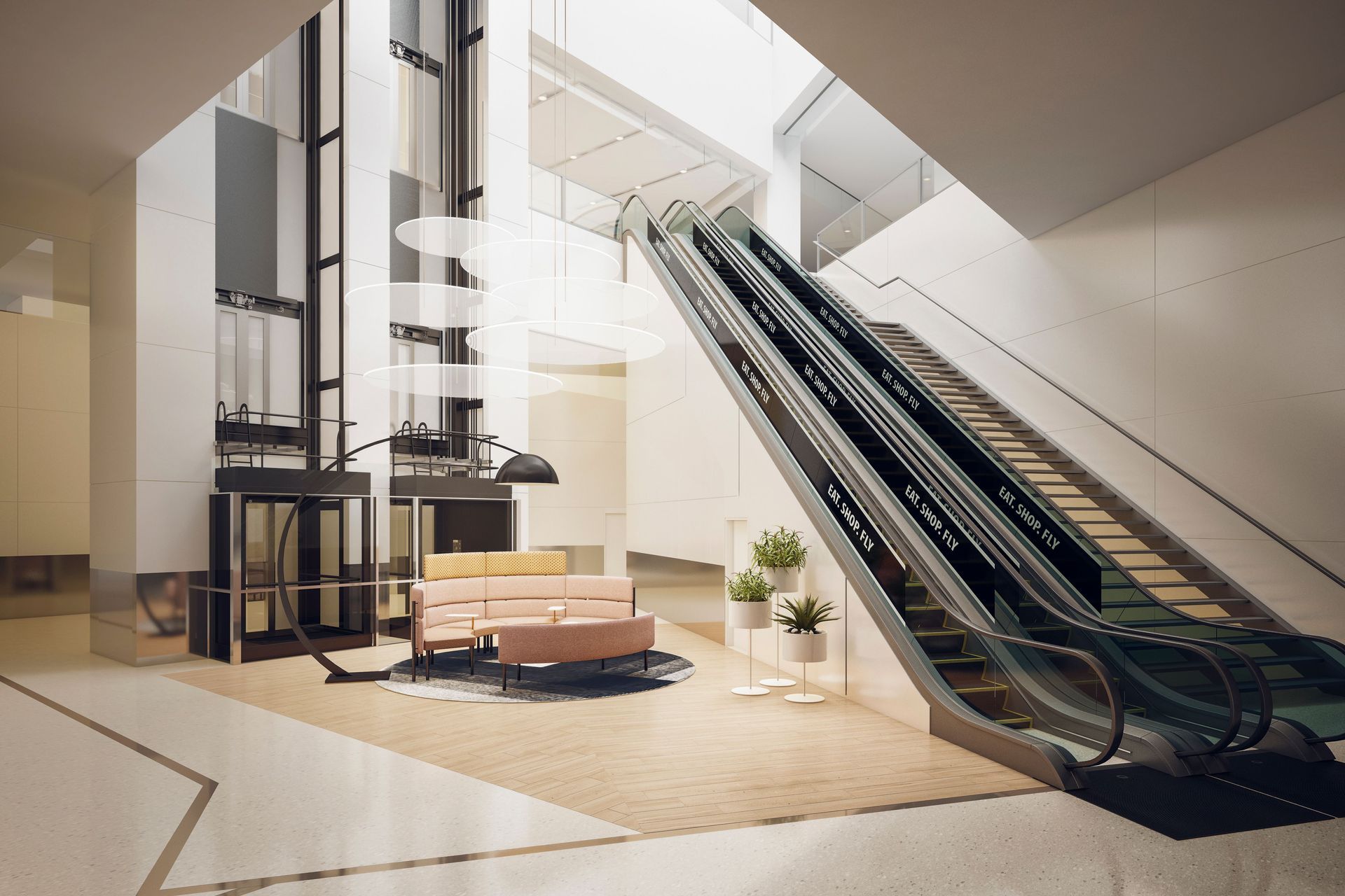 3D Render - Sydney Airport NSW