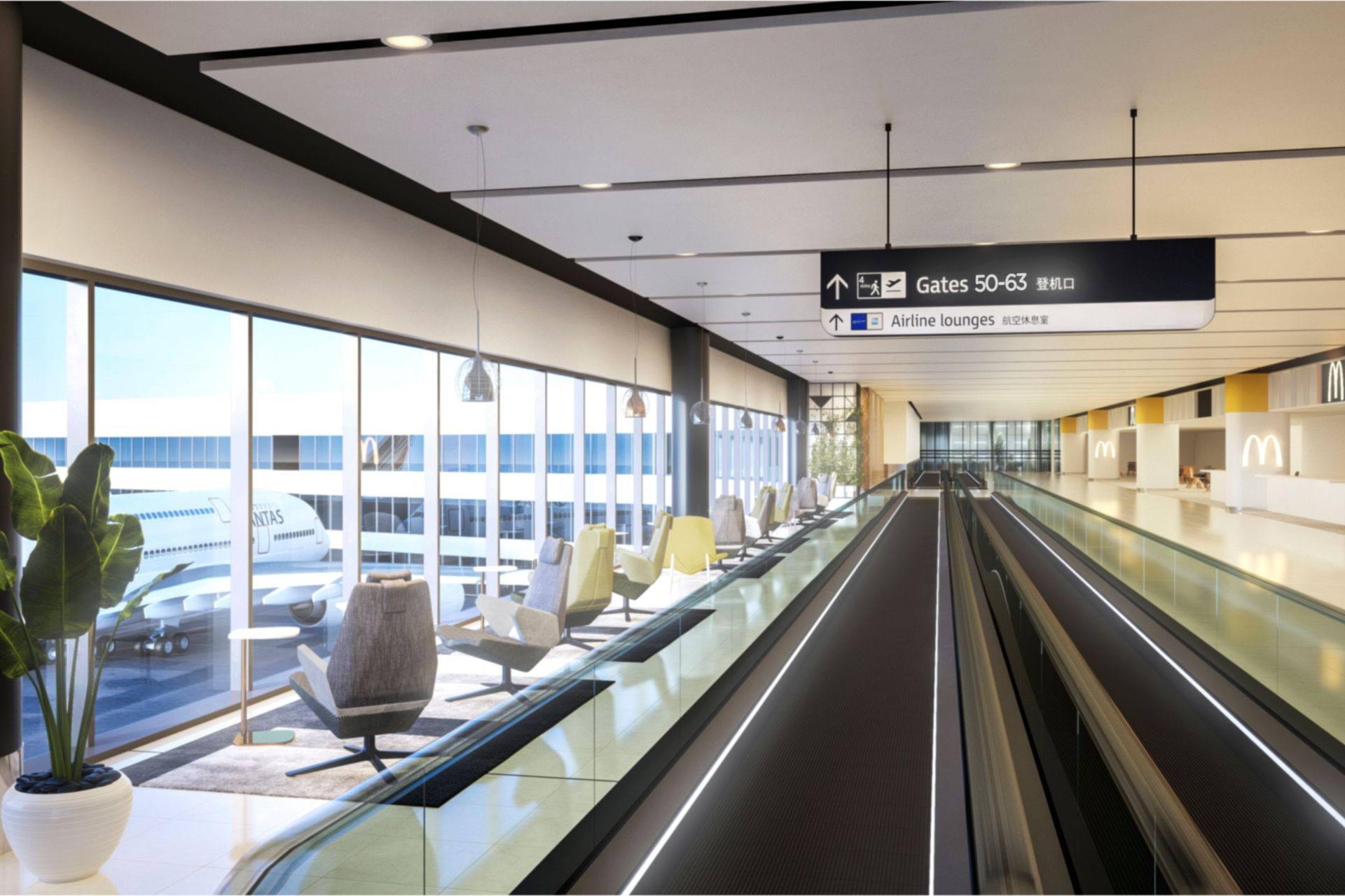3D Render - Sydney Airport NSW