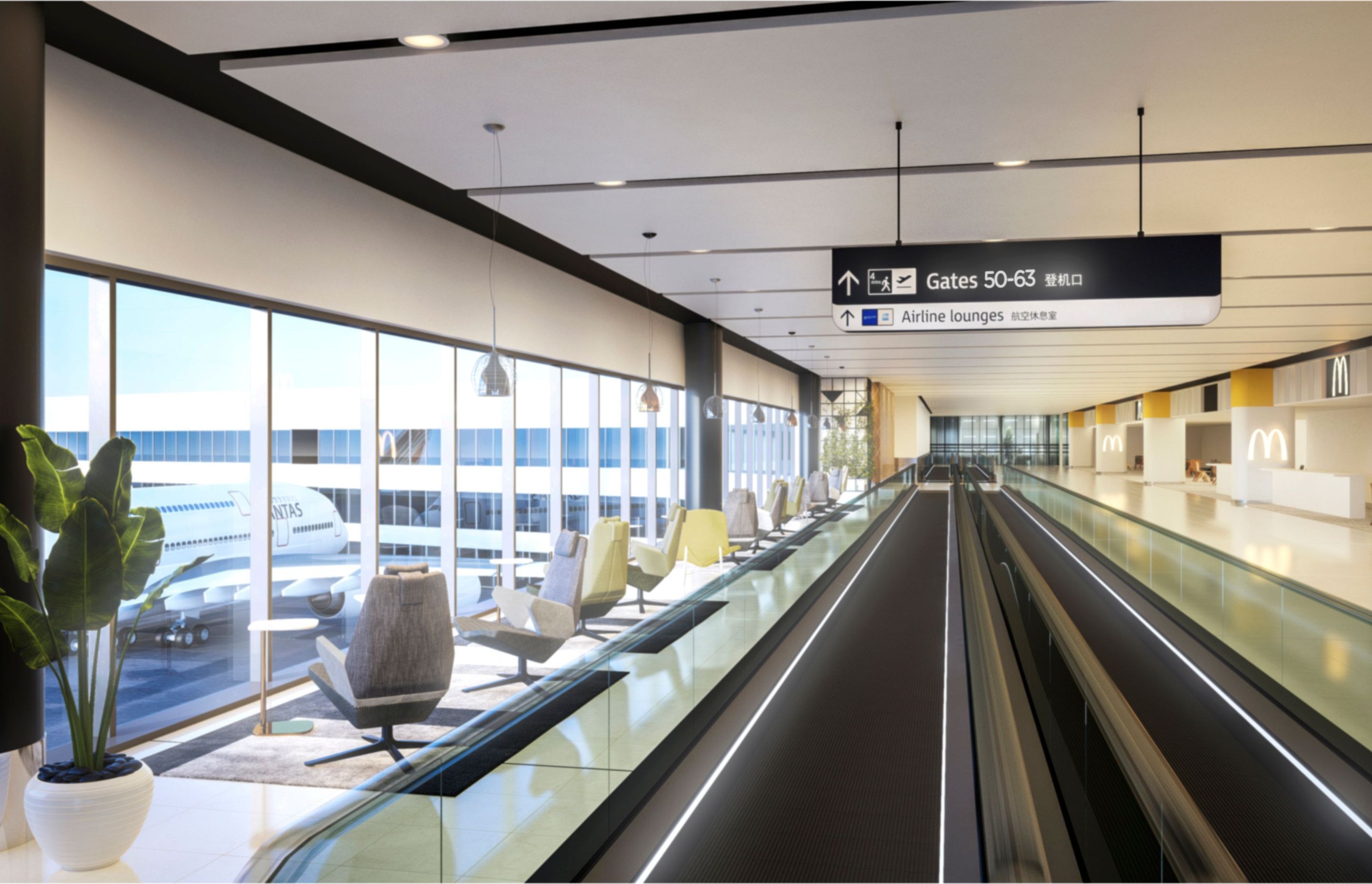 3D Render - Sydney Airport NSW