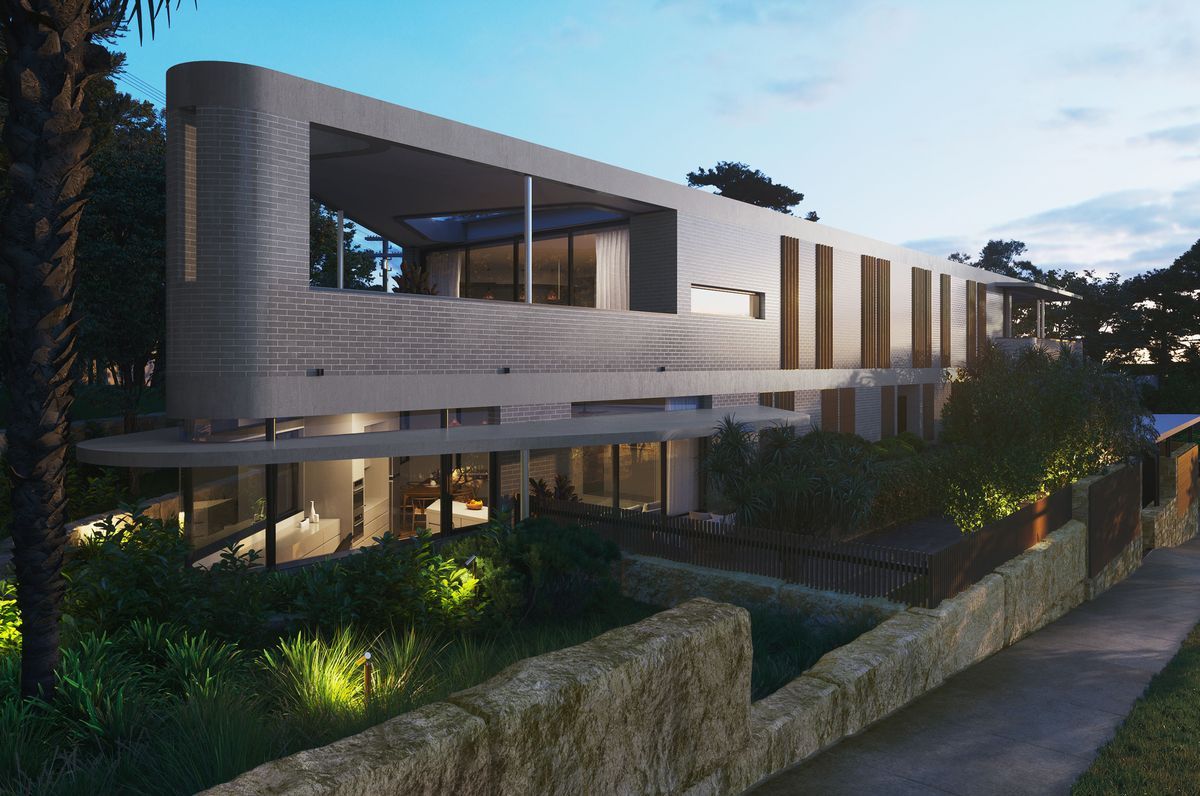 3D Render - Foamcrest, Newport NSW